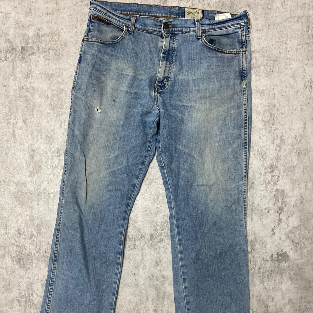 Wrangler Medium wash Wrangler straight leg jeans Size 38" / US 16 / IT 52 - 1 Thumbnail