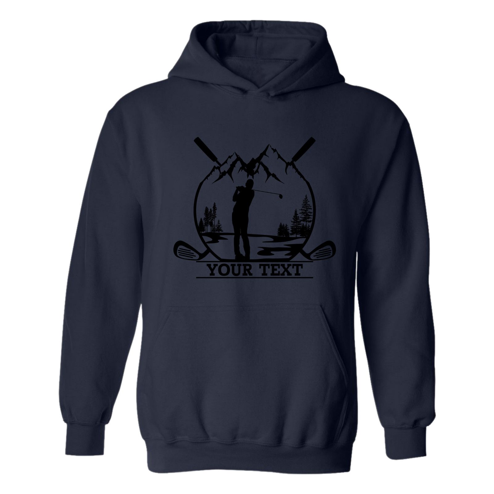 & Other Stories Golf Hoodie Personalized Golfer in Nature Name Sweatshirt Size US L / EU 52-54 / 3 - 6 Thumbnail