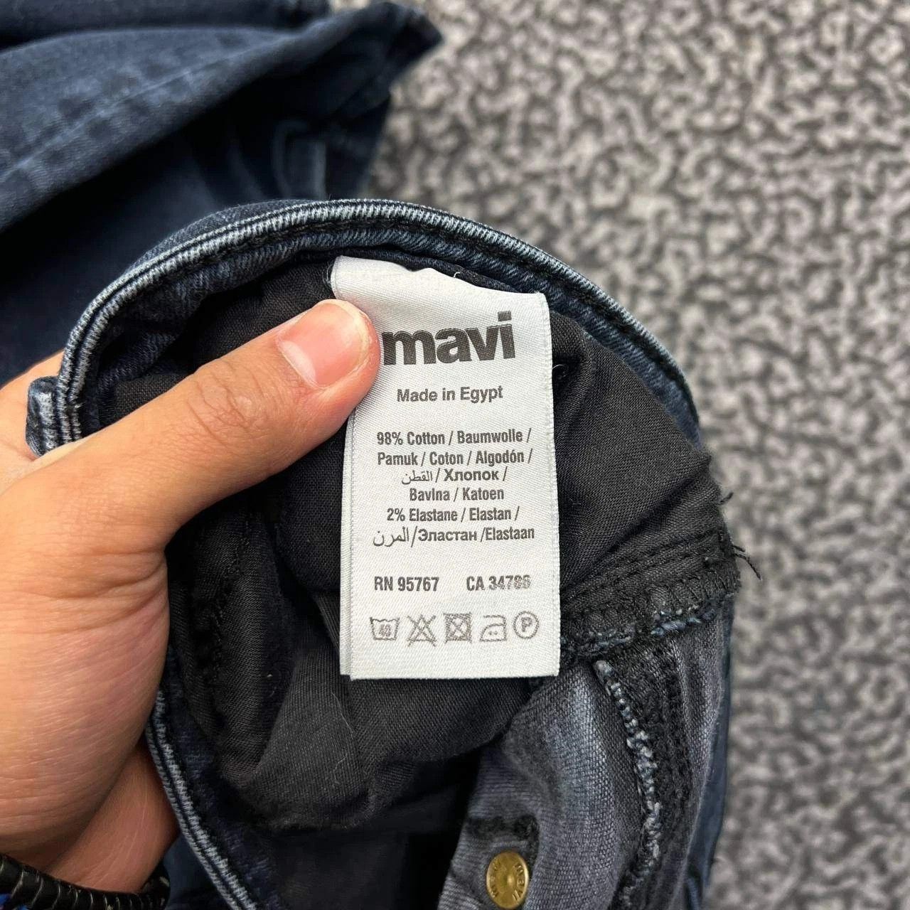 Mavi Mavi Zach Jeans Men 38x32 Straight Leg Denim Pants Pocket Size US 38 / EU 54 - 3 Thumbnail