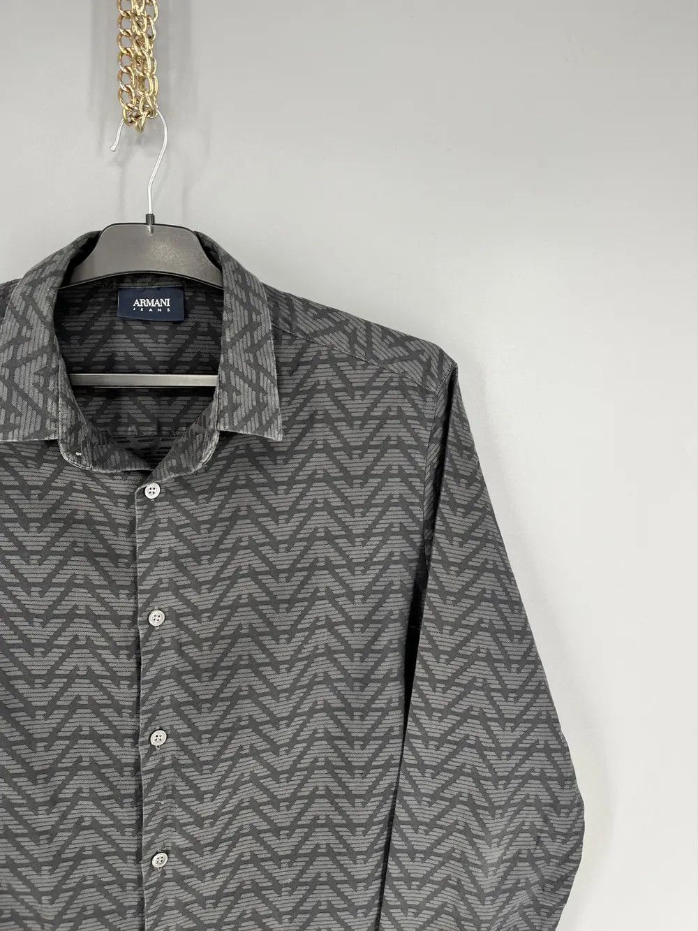 Giorgio Armani Vintage Shirt Armani Collezioni JEANS Size XL Rare Size US L / EU 52-54 / 3 - 5 Thumbnail