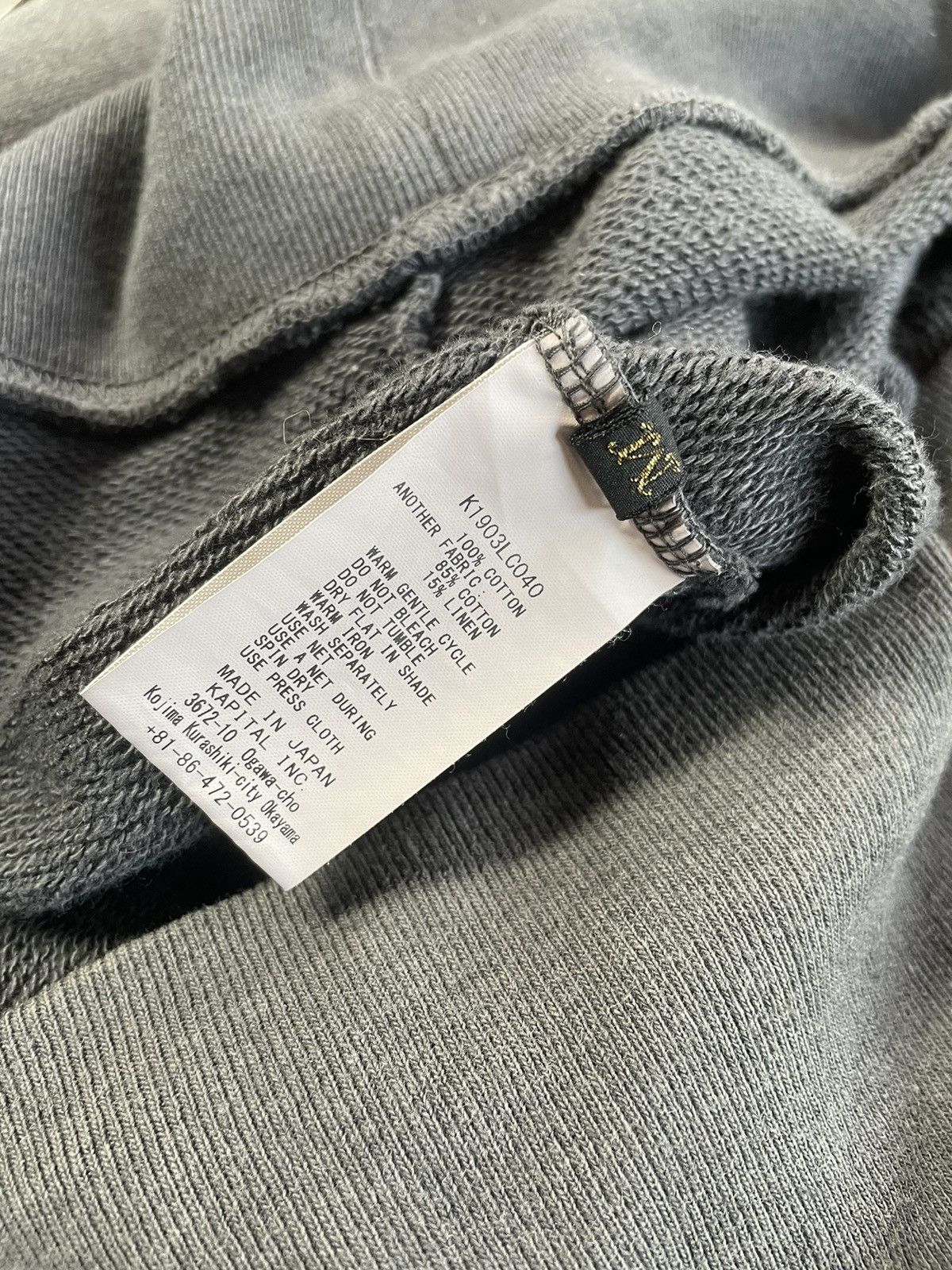 Kapital AW20 Kapital ‘Alpine’ Multi Pocket Utility Cargo Hoodie Size US M / EU 48-50 / 2 - 5 Thumbnail