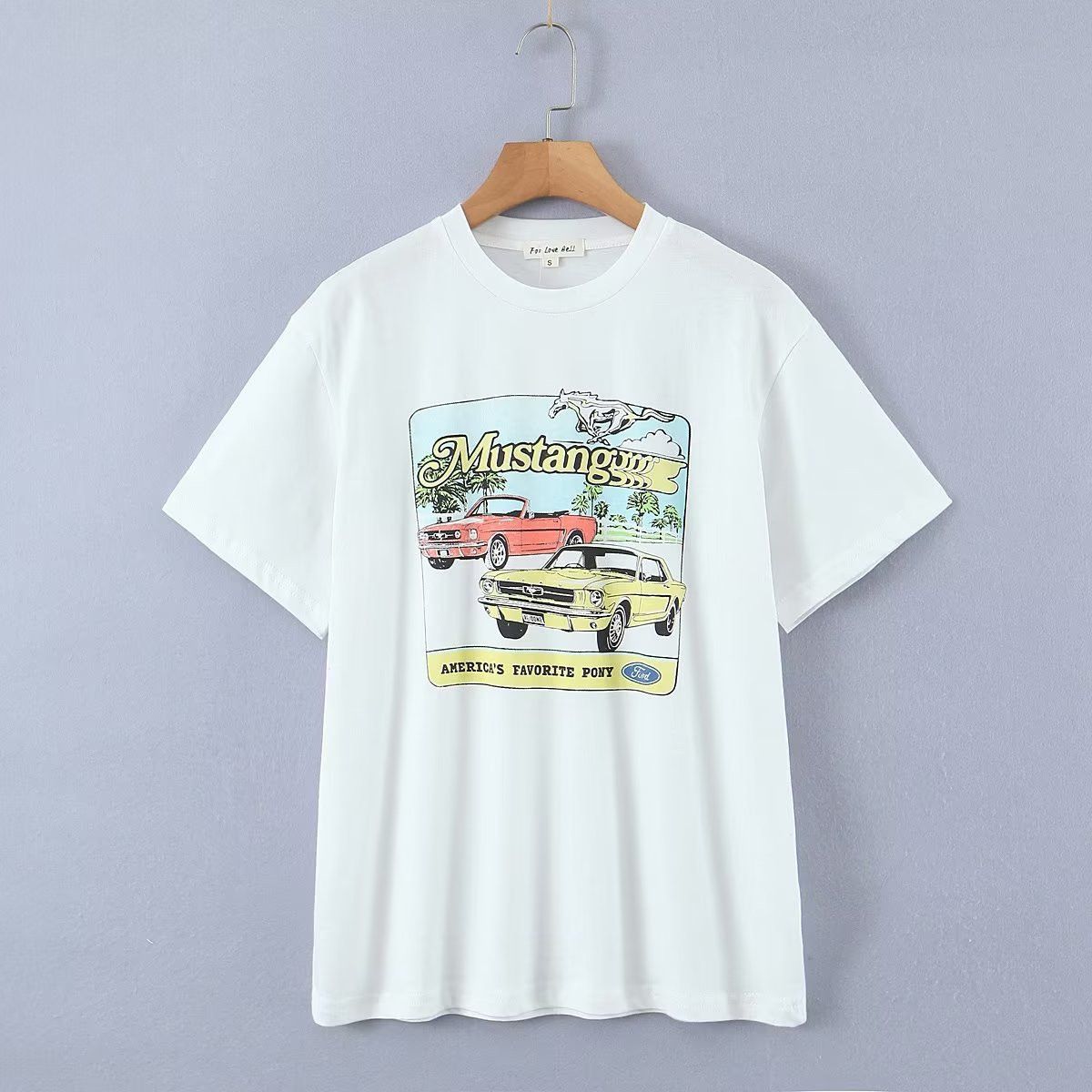 Vintage Y2k Mostang Tee Size US S / EU 44-46 / 1 - 1 Thumbnail