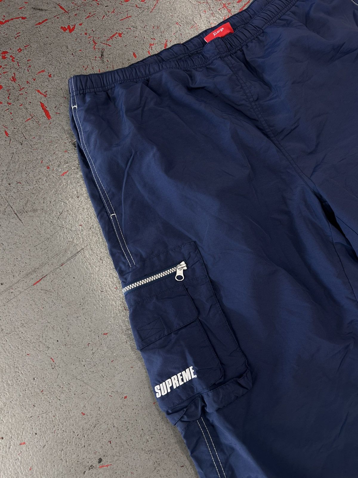 Supreme Supreme Blue Navy Cargo Nylon Pants Size XL Size US 38 / EU 54 - 2 Thumbnail