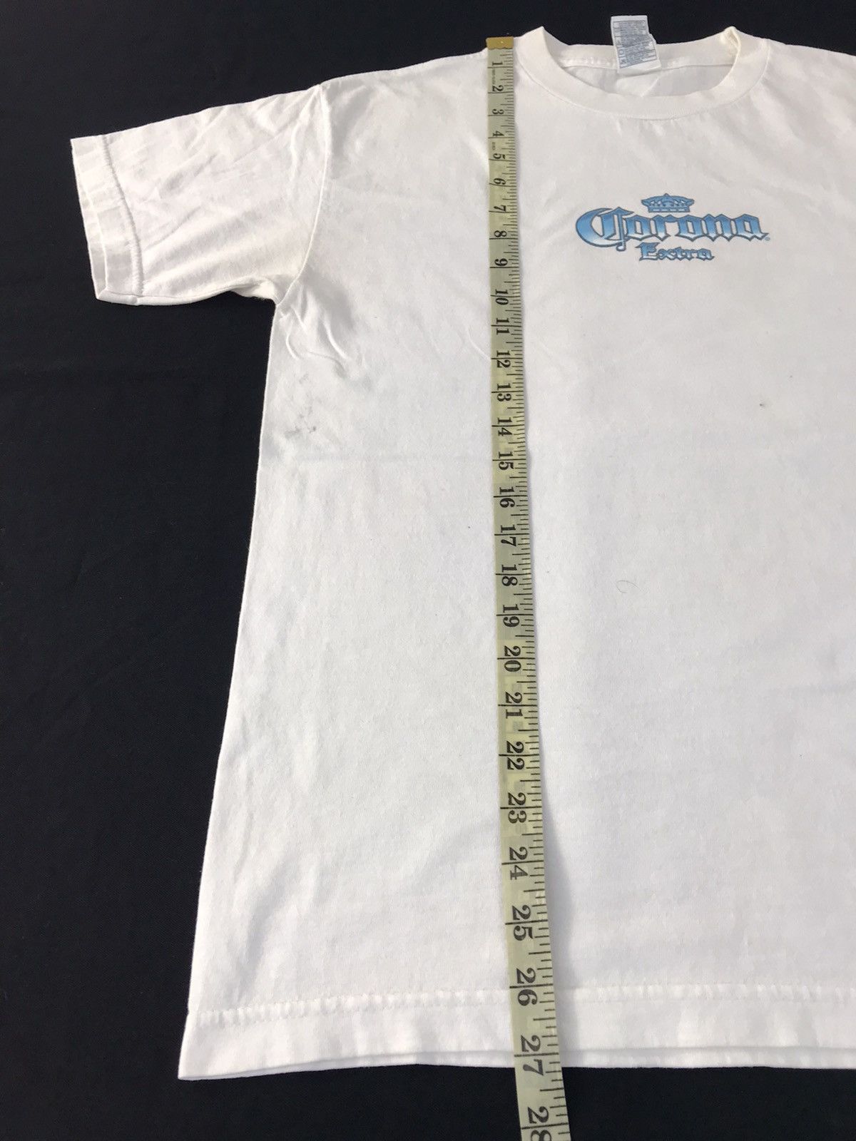 Japanese Brand 90s Mas Fina Corona Extra Beer Drink Big Sexy Girl Tee Size US M / EU 48-50 / 2 - 10 Thumbnail
