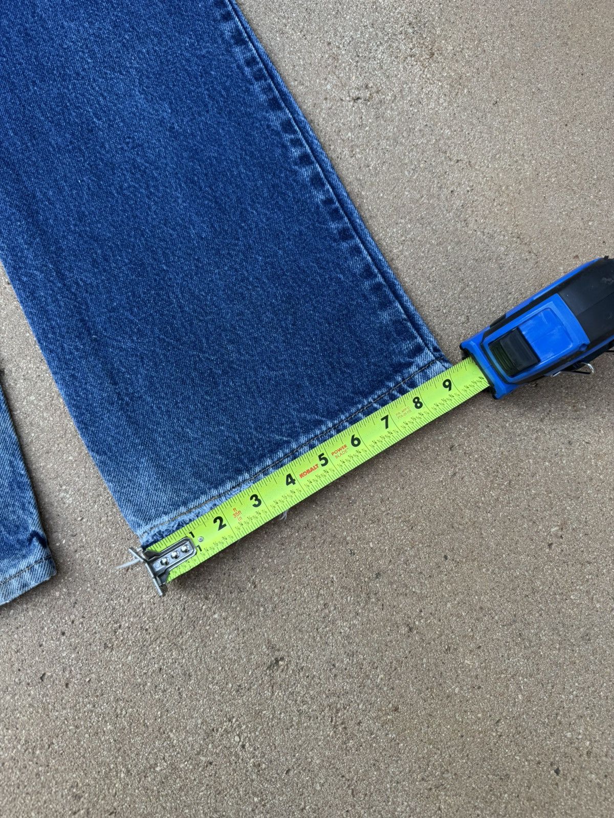 Levi's Vtg 90’s Levi’s 517 Red Tab Bootcut Flare Denim Jeans 35x28 Size US 35 - 11 Thumbnail