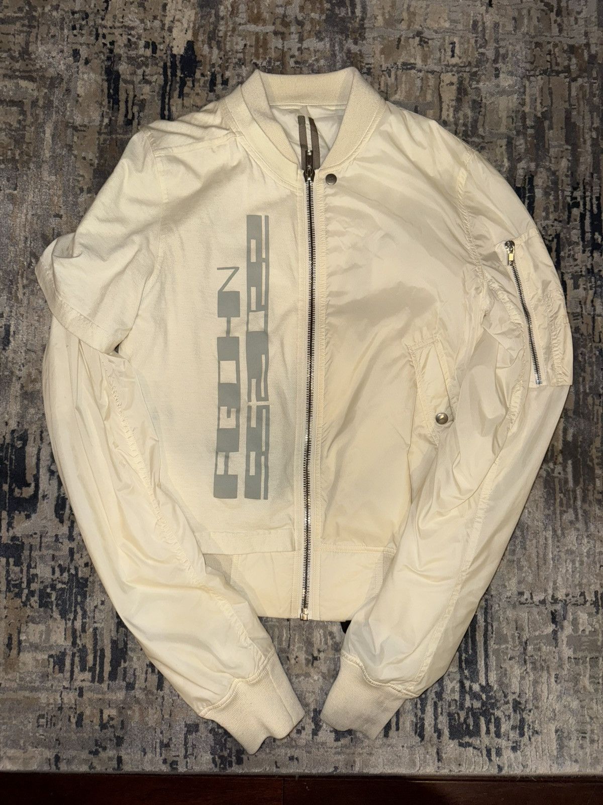 Rick Owens Drkshdw Rick Owens DRKSHDW Bomber Jacket Size US S / EU 44-46 / 1 - 1 Thumbnail