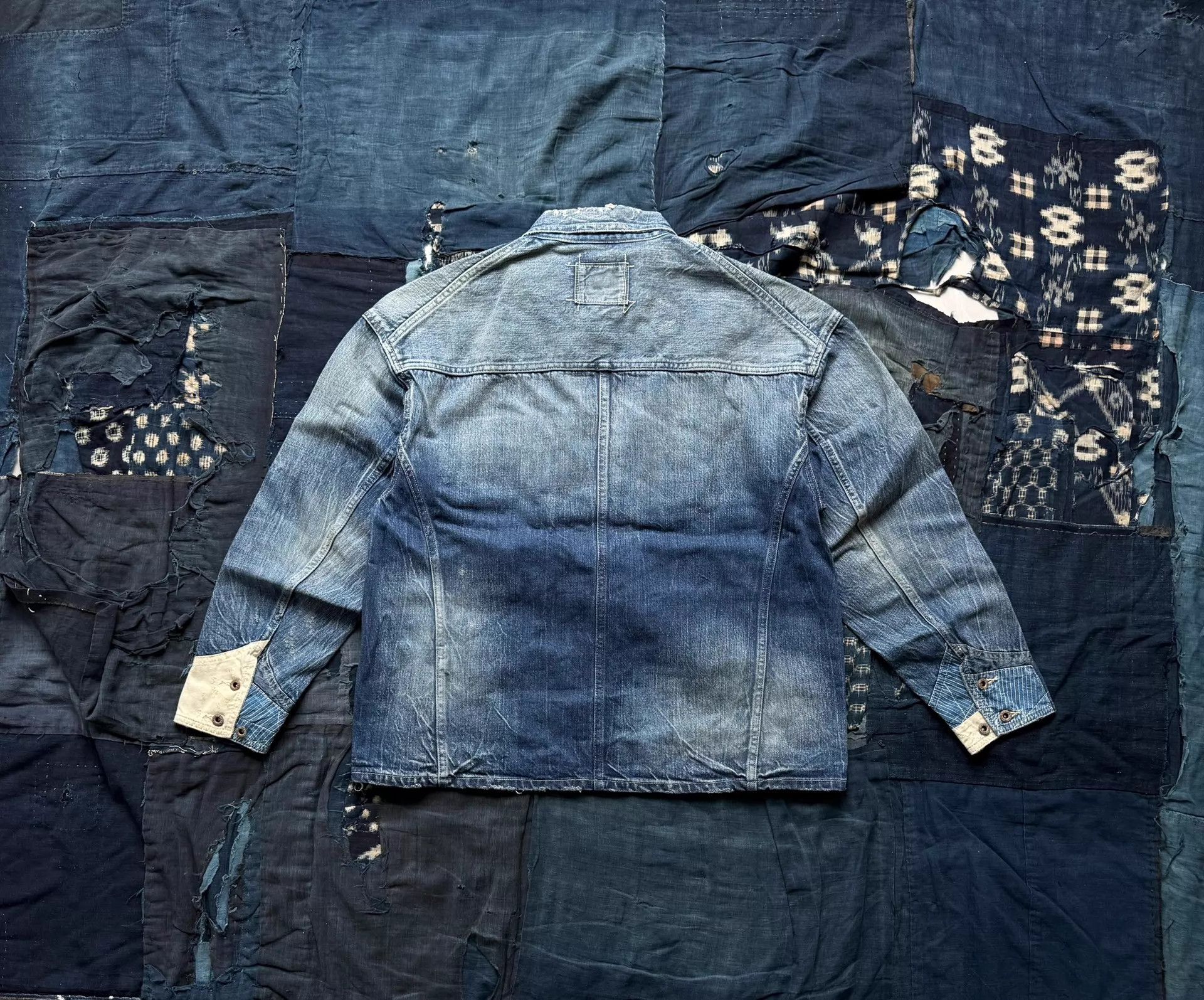 Madness MADNESS 24FW 4P Denim Jkt JPN Washed Distressed S Size US S / EU 44-46 / 1 - 3 Thumbnail