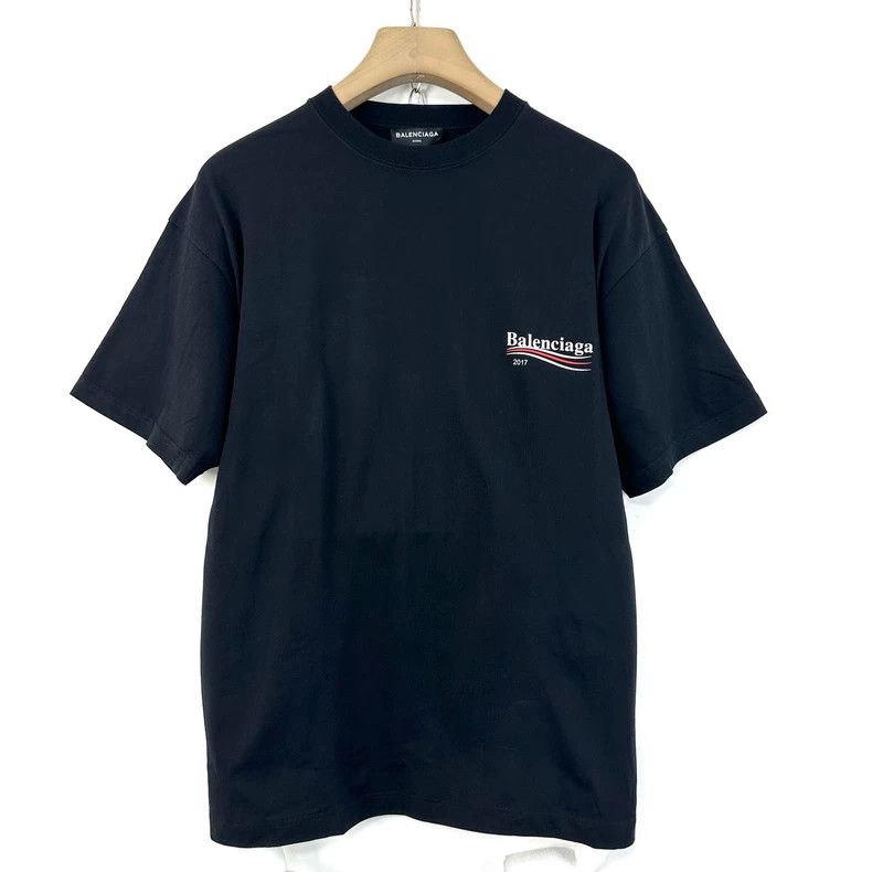 Balenciaga Balenciaga Men's black Coca-Cola print logo short sleeve Size US XS / EU 42 / 0 - 1 Thumbnail