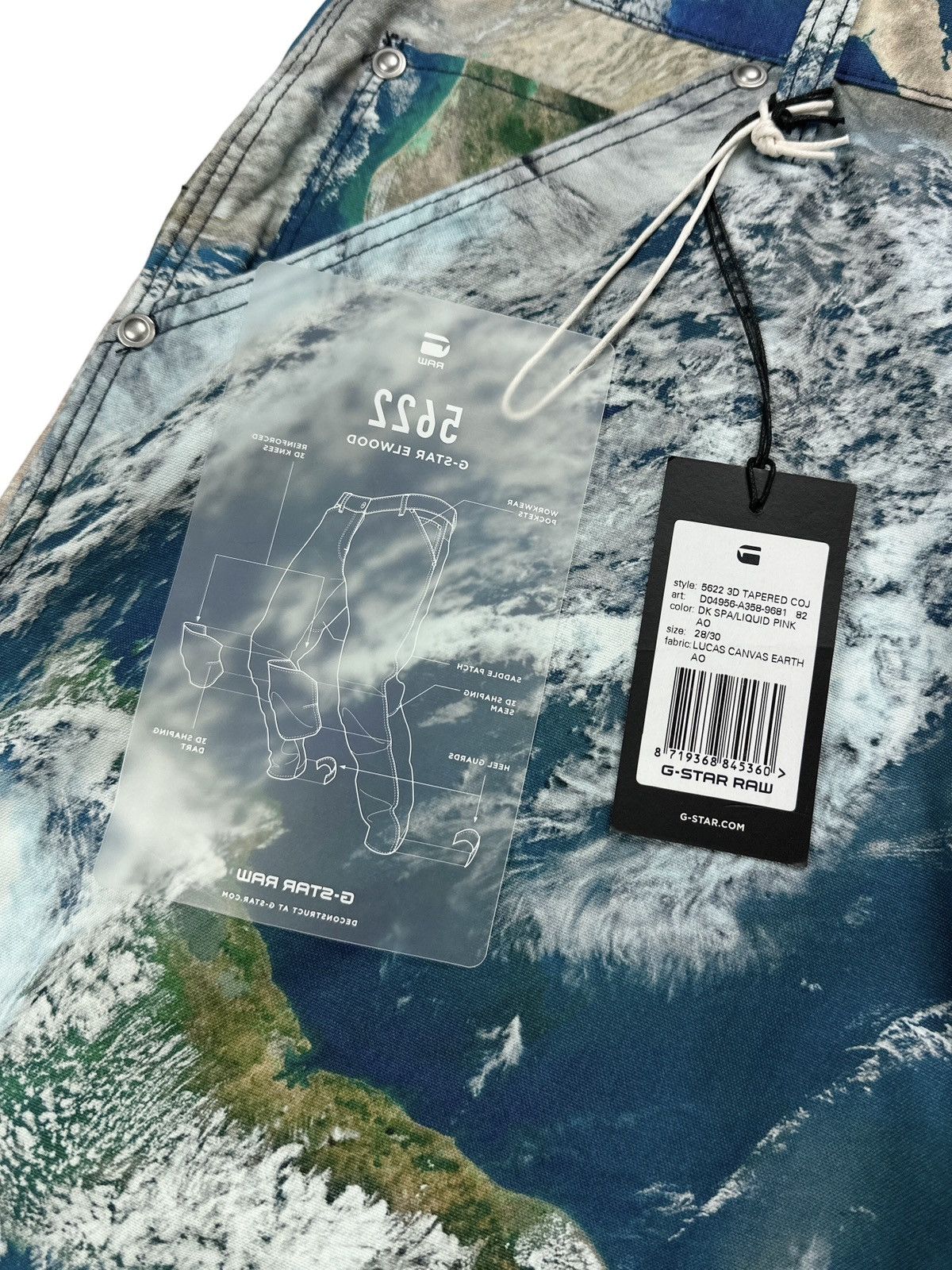 G-Star × Pharrell NWT🏷️ G-Star x Pharrell Williams 5622 Earth Camouflage Pants Size US 28 / EU 44 - 5 Thumbnail