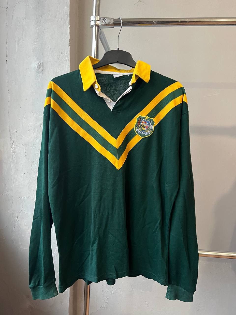 Canterbury of New Zealand 1970/75 AUSTRALIA TEAM WALLABIES RARE RUGBY UNION SHIRT XL Size US XL / EU 56 / 4 - 6 Thumbnail