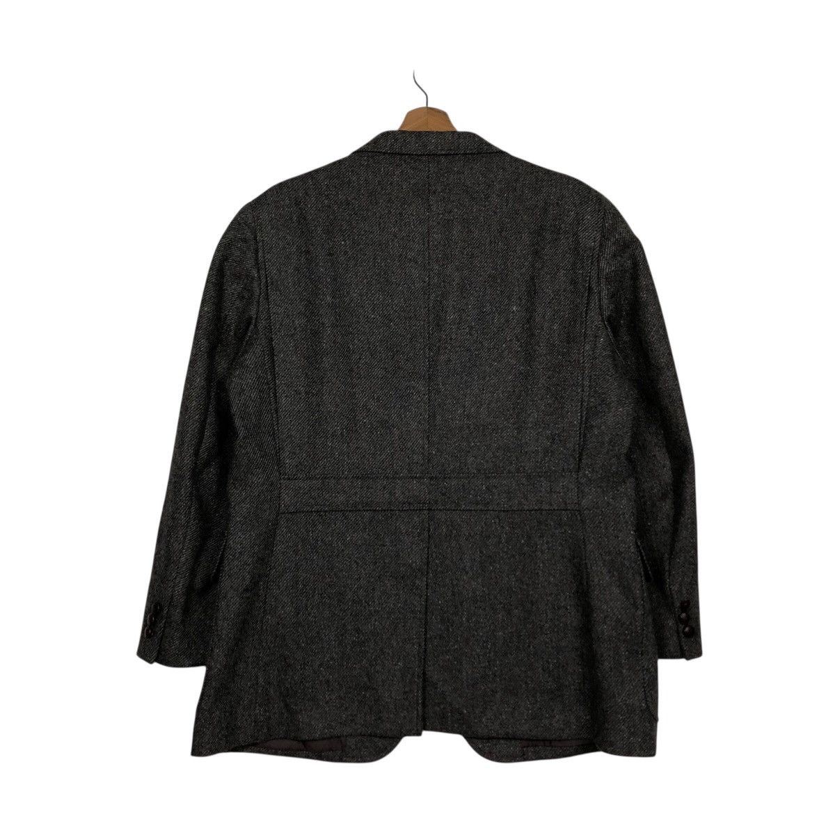 Burberry 📌Vintage Wool Jacket Herringbone Double Breast Burberrys Size US M / EU 48-50 / 2 - 9 Thumbnail