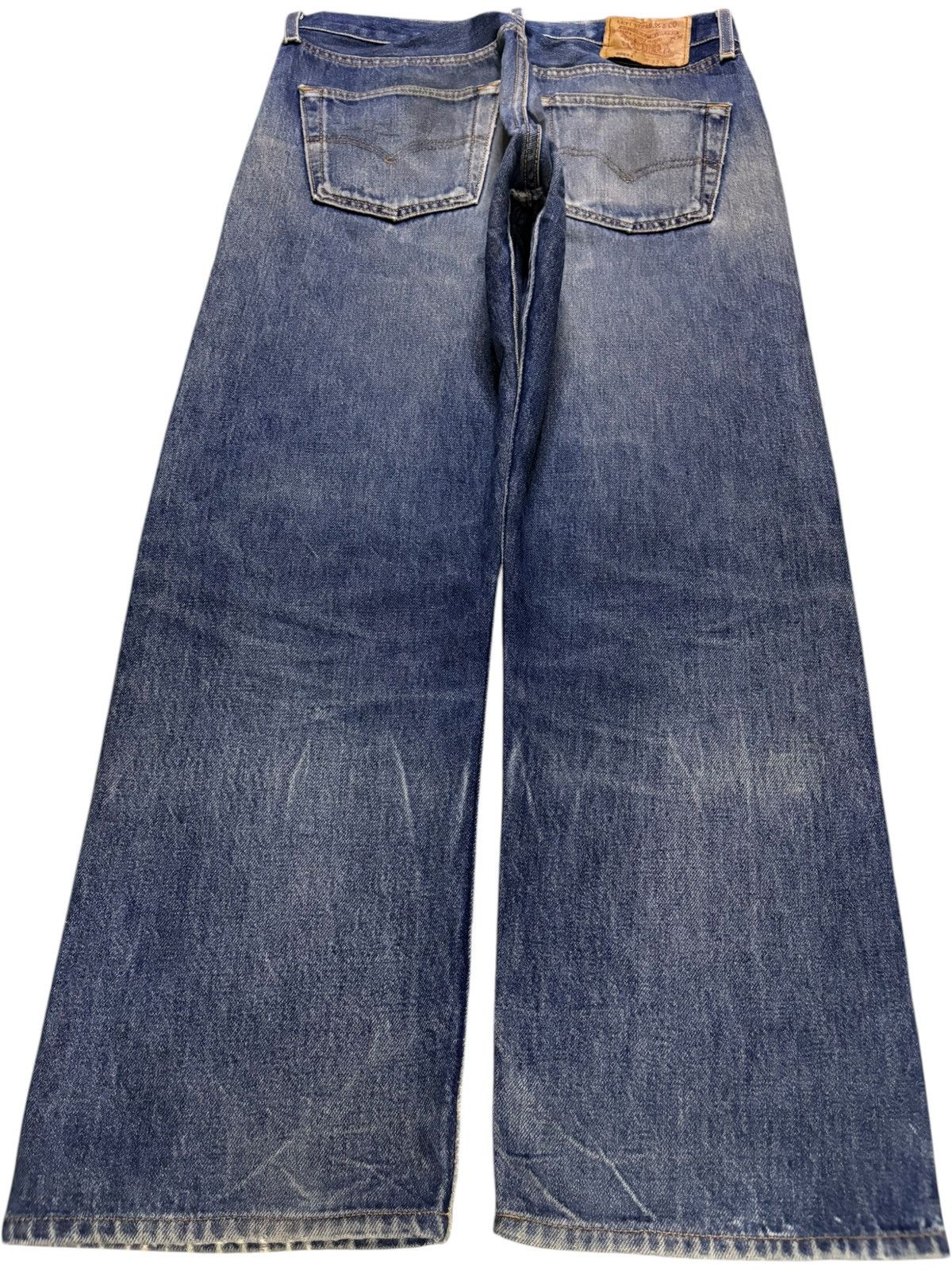 Levi's Vintage 90s Levis 501XX Mud Wash Loose Baggy Jeans Size US 32 / EU 48 - 2 Thumbnail