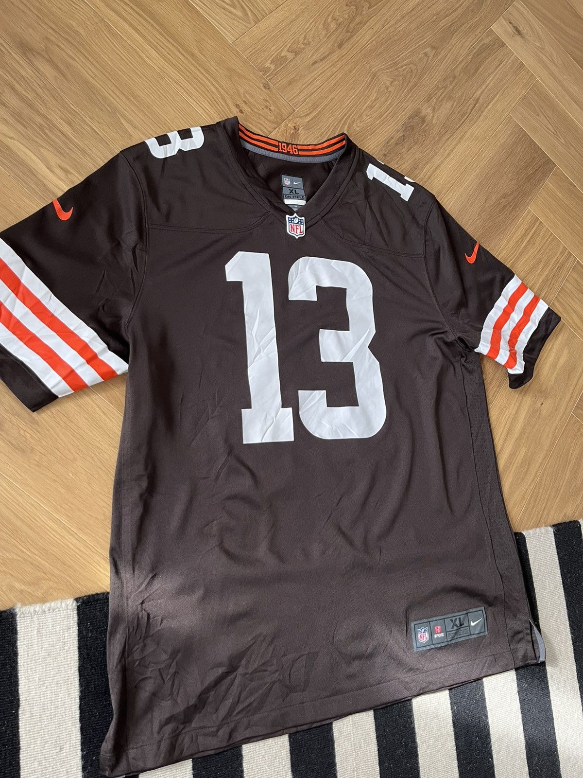 Nike Nike NFL Cleveland Browns Odell Beckham Jr. #13 Jersey XL 🏈 Size US XL / EU 56 / 4 - 2 Thumbnail