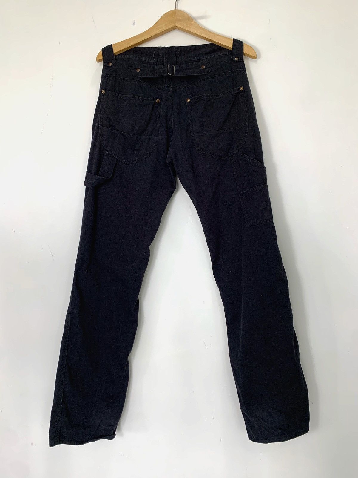 Japanese Brand japanese double knee carpenter twill pant gold experience Size US 30 / EU 46 - 4 Thumbnail
