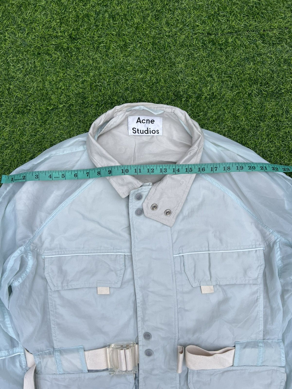 Acne Studios Acne Studios "Distressed Utility" Sheer Field Jacket-M EU/48 Size US M / EU 48-50 / 2 - 9 Thumbnail