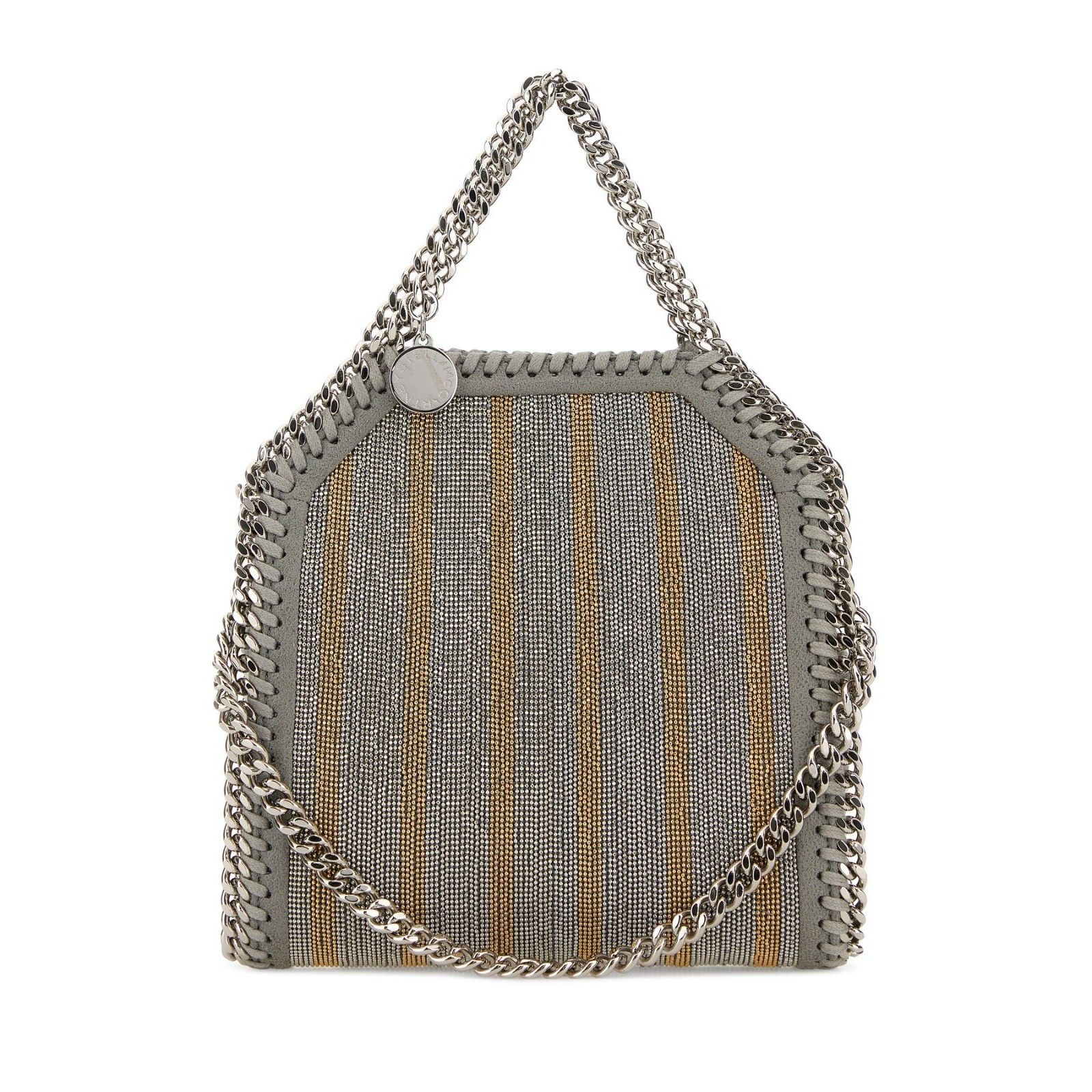 Stella McCartney Stella McCartney Falabella Tiny Silver Tote Bag New Size ONE SIZE - 1 Thumbnail