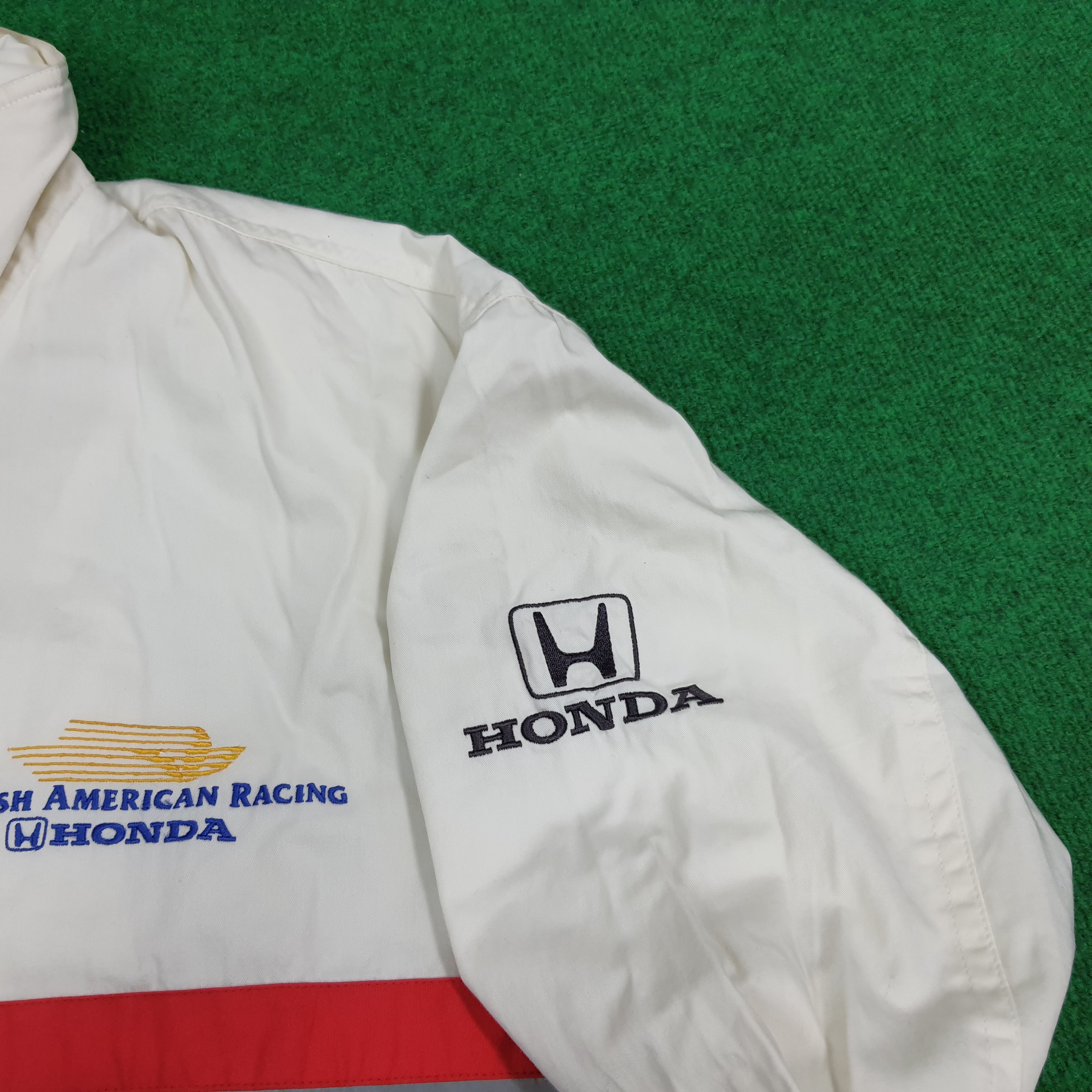Honda Vintage 90s HONDA F1 Motorsports Reflective Jacket C278N20 Size US L / EU 52-54 / 3 - 5 Thumbnail