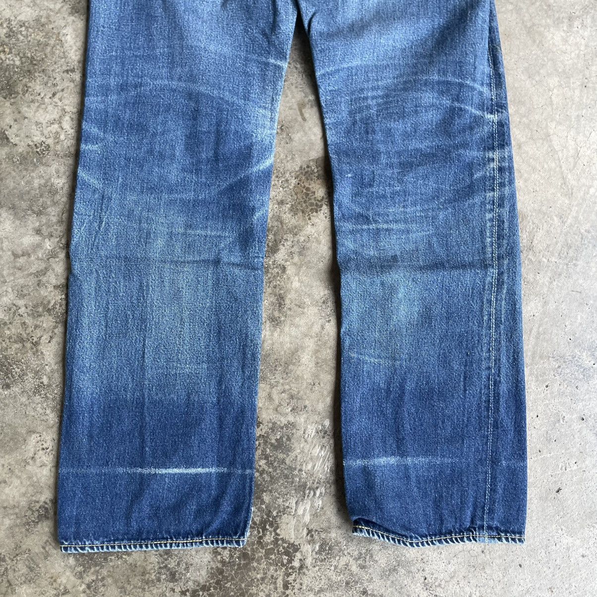 Edwin Vintage 90s Edwin Stoned Washed Distress Denim Jeans Size US 29 - 6 Thumbnail