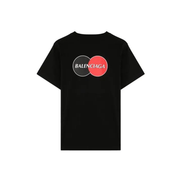 Balenciaga Balenciaga Black Logo Print T-Shirt for Men Size US M / EU 48-50 / 2 - 1 Thumbnail