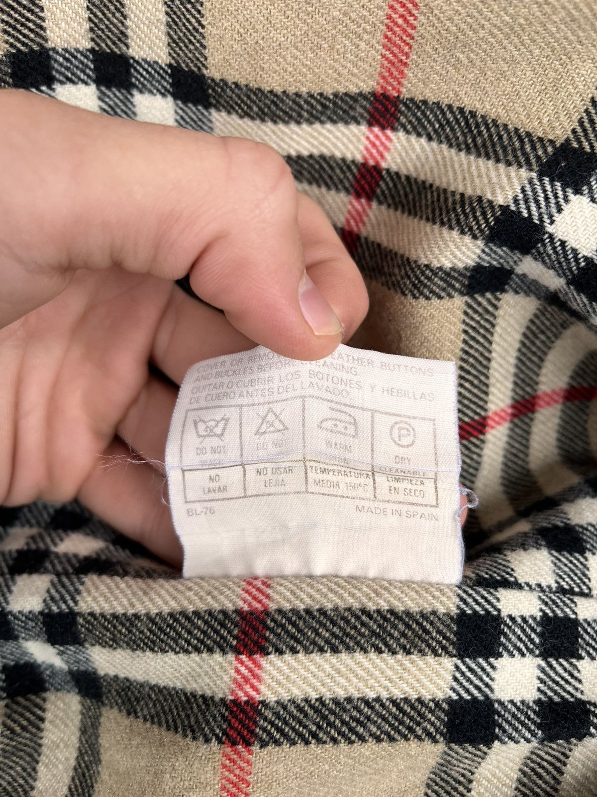 Burberry Vintage Burberry Nova Check Jacket Luxury Bomber Size US XL / EU 56 / 4 - 12 Thumbnail
