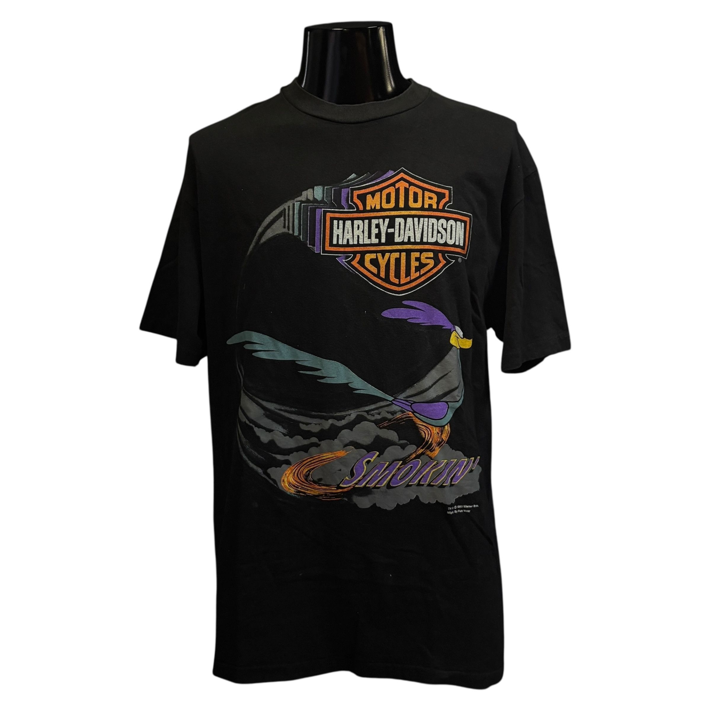 Harley Davidson Harley Davidson 90s Road Runner T-Shirt Size L Size US L / EU 52-54 / 3 - 1 Thumbnail