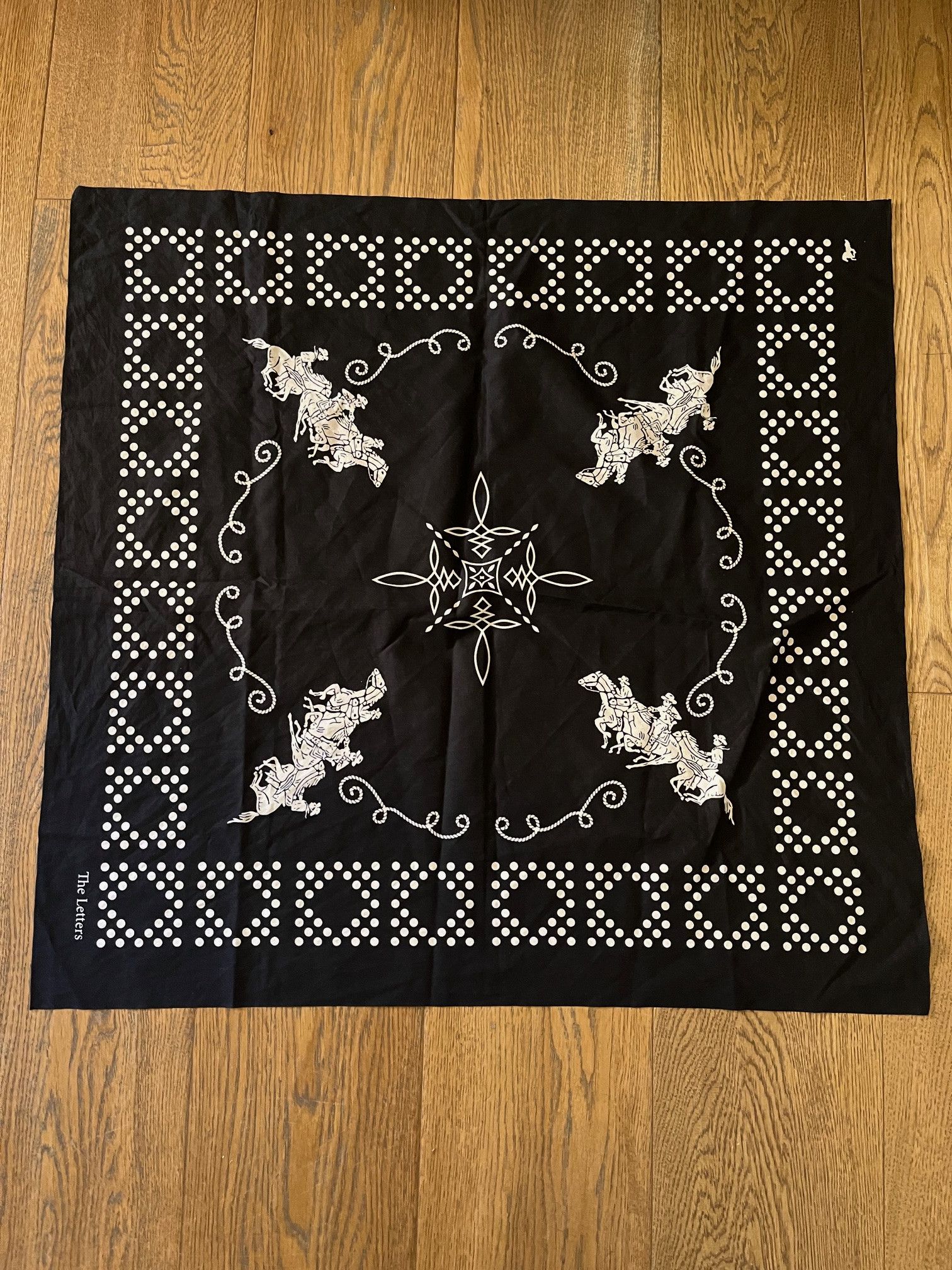 The Letters The Letters_Large Western Bandana Size ONE SIZE - 1 Thumbnail