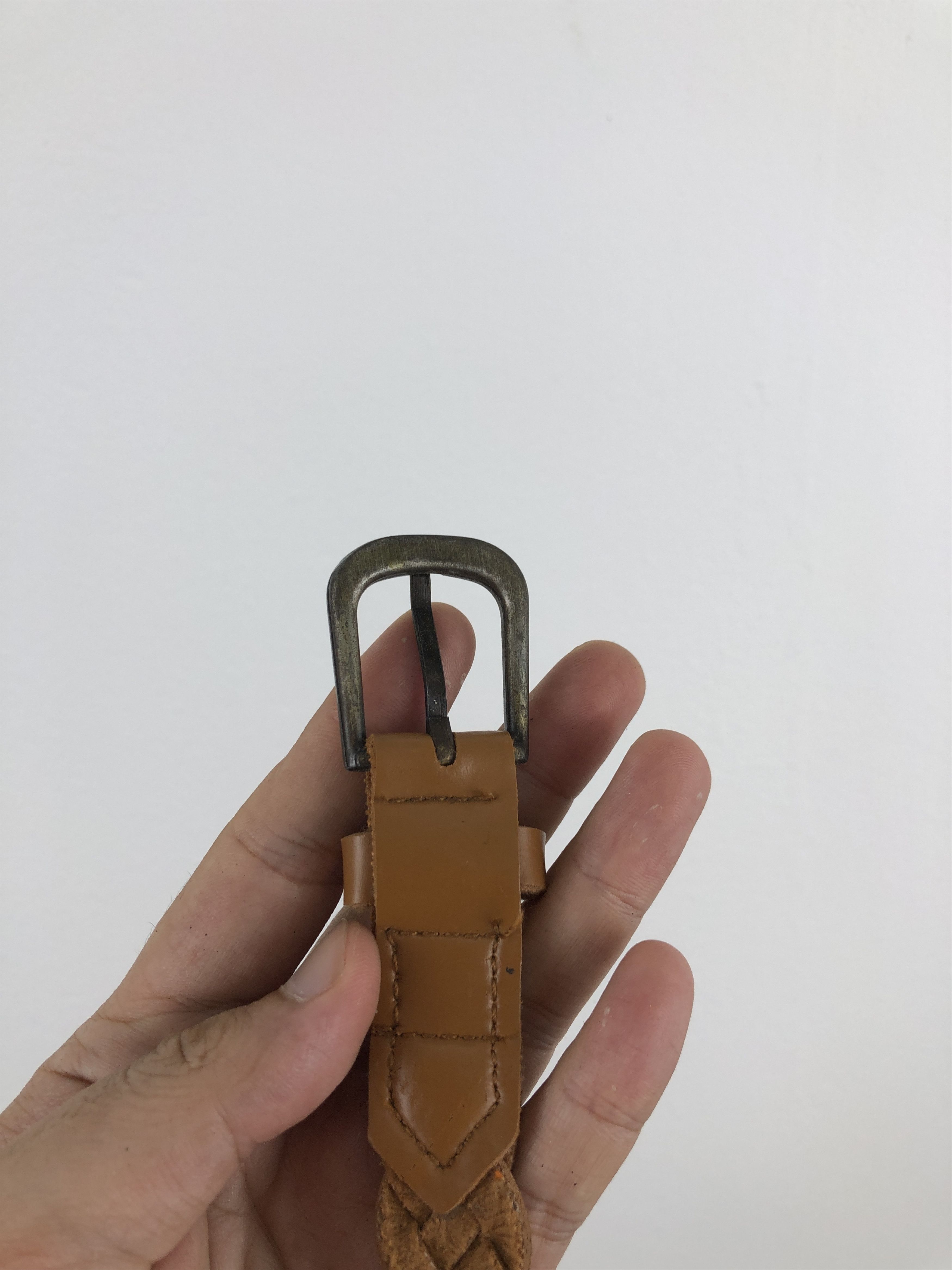 Japanese Brand Vintage Japanese Brand Braided Buckle Belt B0017 Size ONE SIZE - 4 Thumbnail