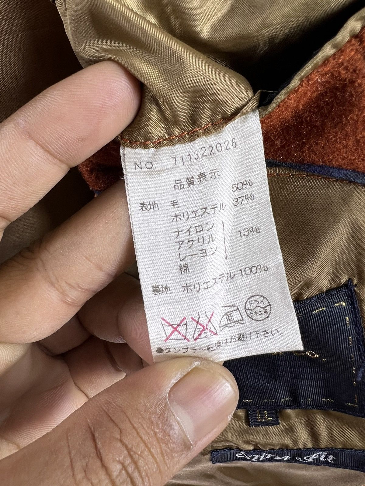 Japanese Brand MALE & co japanese wool heavy jacket Size US M / EU 48-50 / 2 - 9 Thumbnail