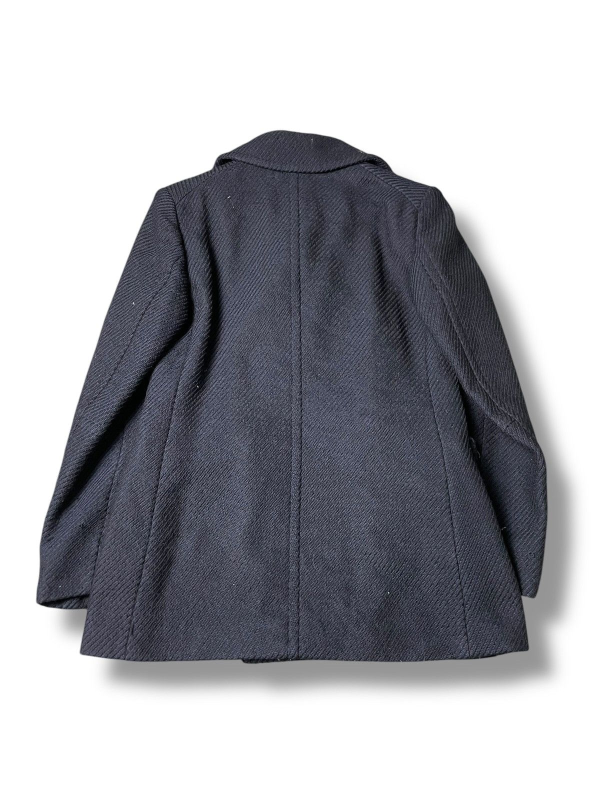 Japanese Brand × Vintage Marella Double Breasted Pea Coat (54) Size US XXS / EU 40 - 3 Thumbnail