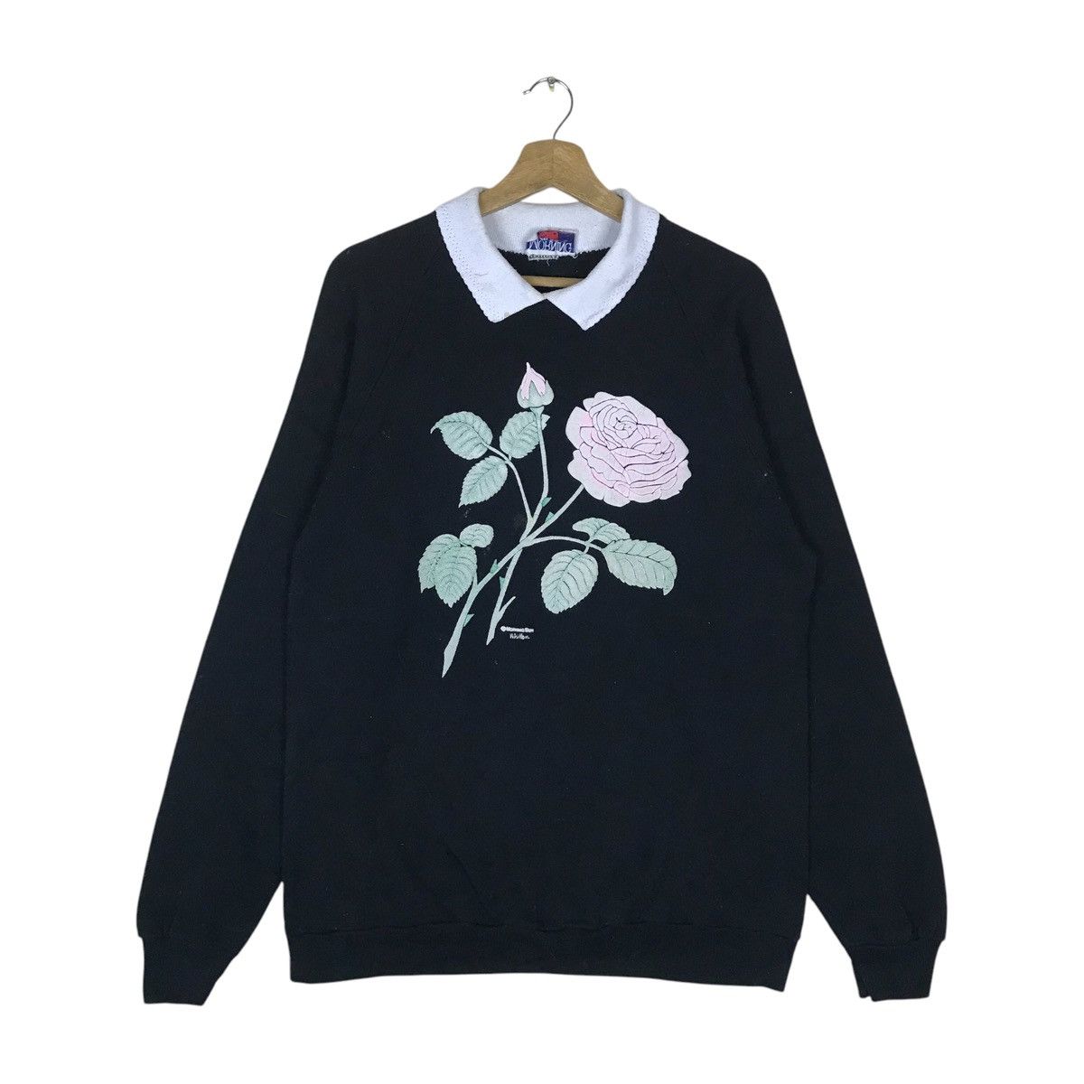 Vintage Vintage Morning Sun Collar Pullover Jumper Sweatshirt Size US M / EU 48-50 / 2 - 1 Thumbnail