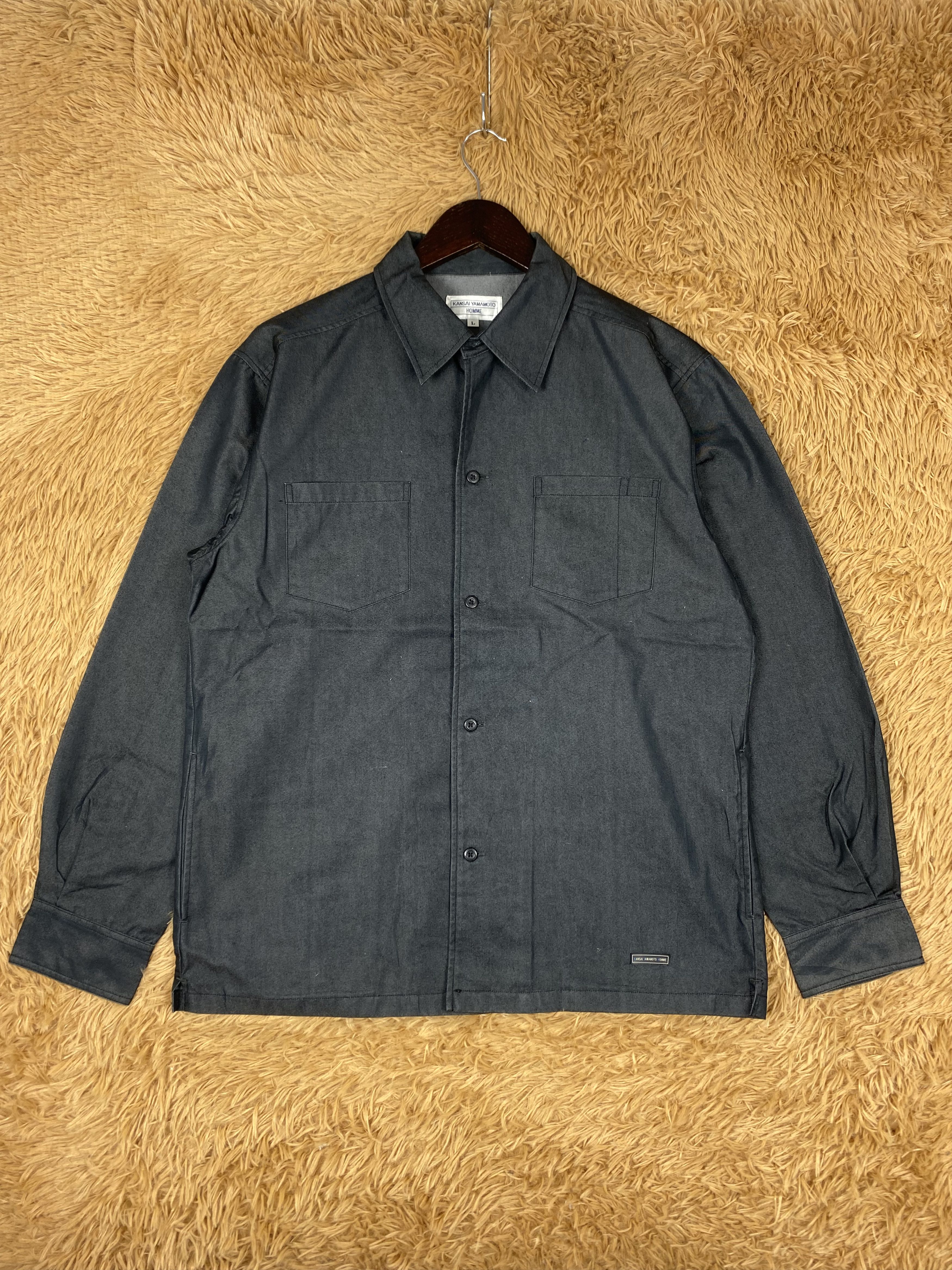 Kansai Yamamoto Vintage Kansai Yamamoto Homme Jacket DJ1057 Size US L / EU 52-54 / 3 - 1 Thumbnail