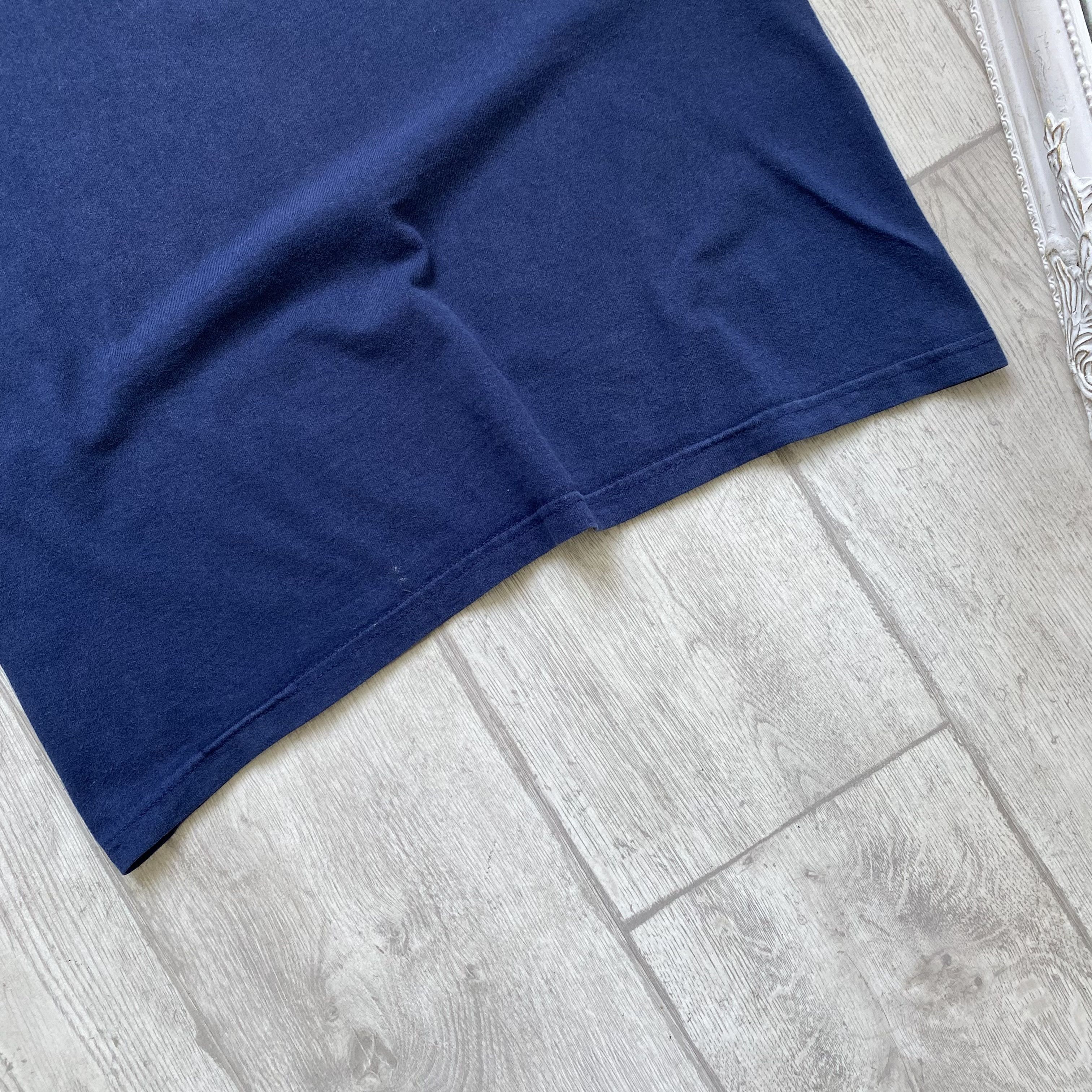 Vintage 🚓 Vintage 90s NYPD logo heavy tee USA Faded New York police Size US M / EU 48-50 / 2 - 2 Thumbnail