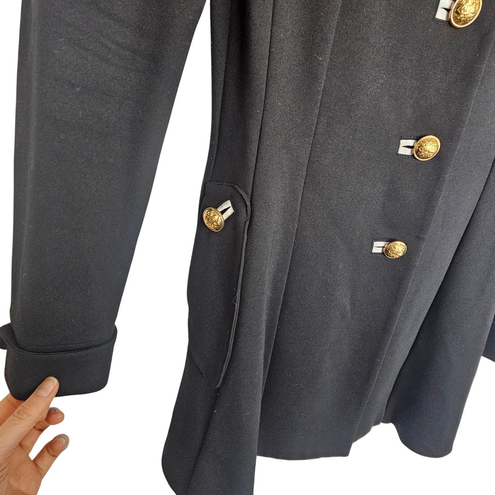 Joseph Ribkoff Joseph Ribkoff Womens Steampunk Military Jacket XS Classic Size XS / US 0-2 / IT 36-38 - 5 Thumbnail