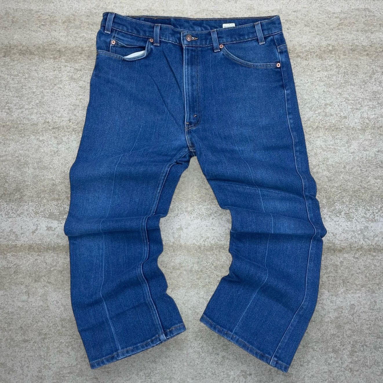 Levi's Vintage 90s Orange Tab Levis Jeans 38x30 Bootcut Dark Wash Size US 38 / EU 54 - 2 Thumbnail