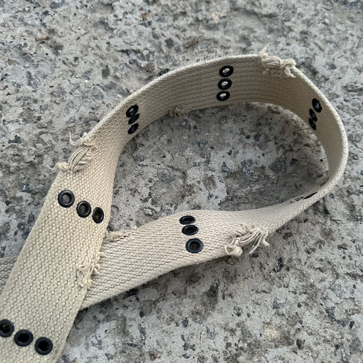 RAEY VTG Japanese Style Crazy Knit Belt Rave Grunge Avantgarde Size ONE SIZE - 13 Thumbnail