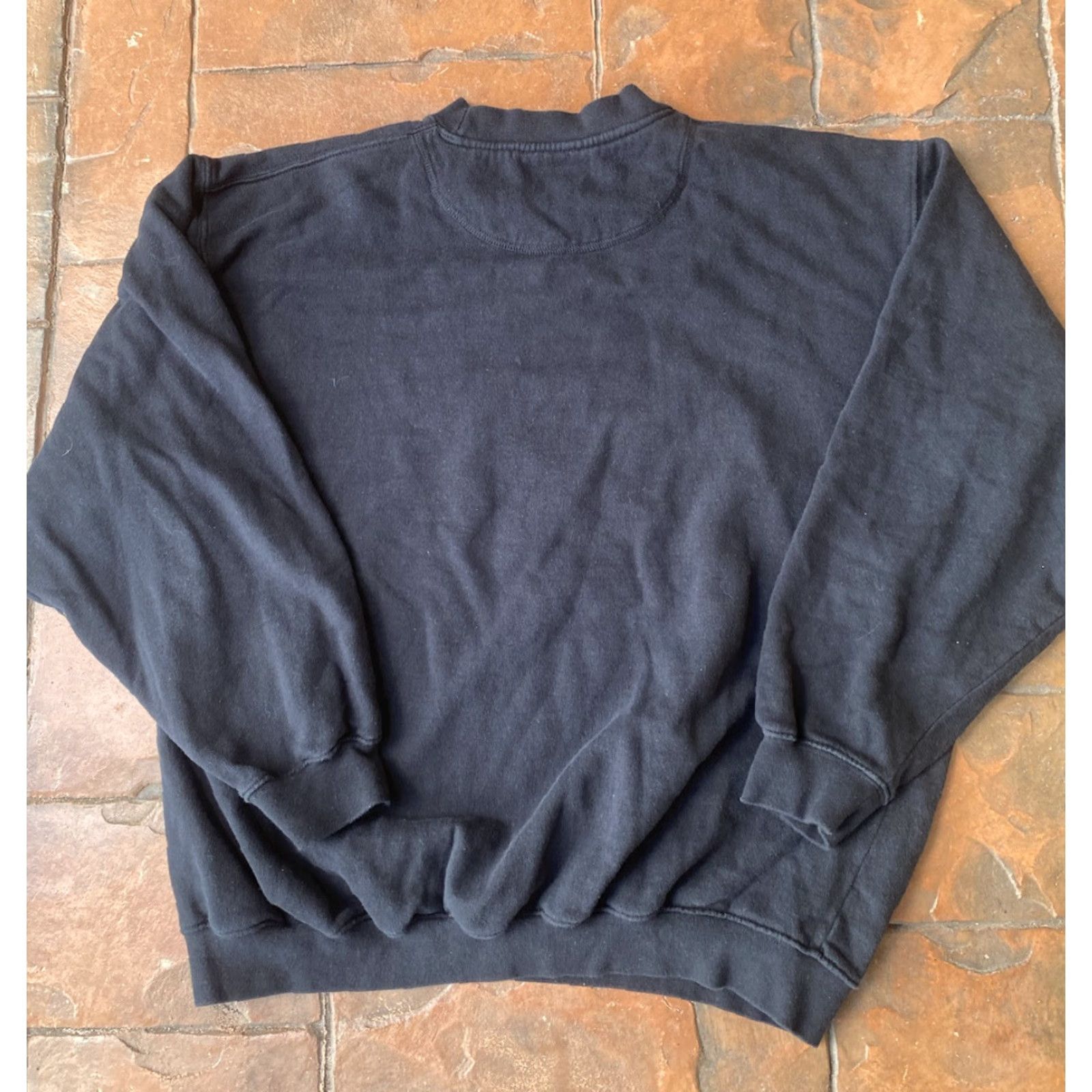 Hard Rock Cafe VINTAGE Hard Rock Cafe Save the Planet London Crewneck Sweatshirt XL Men Black Cotton Polyester Graphic Print 90s 80s Retro Pullover Size US XL / EU 56 / 4 - 4 Thumbnail