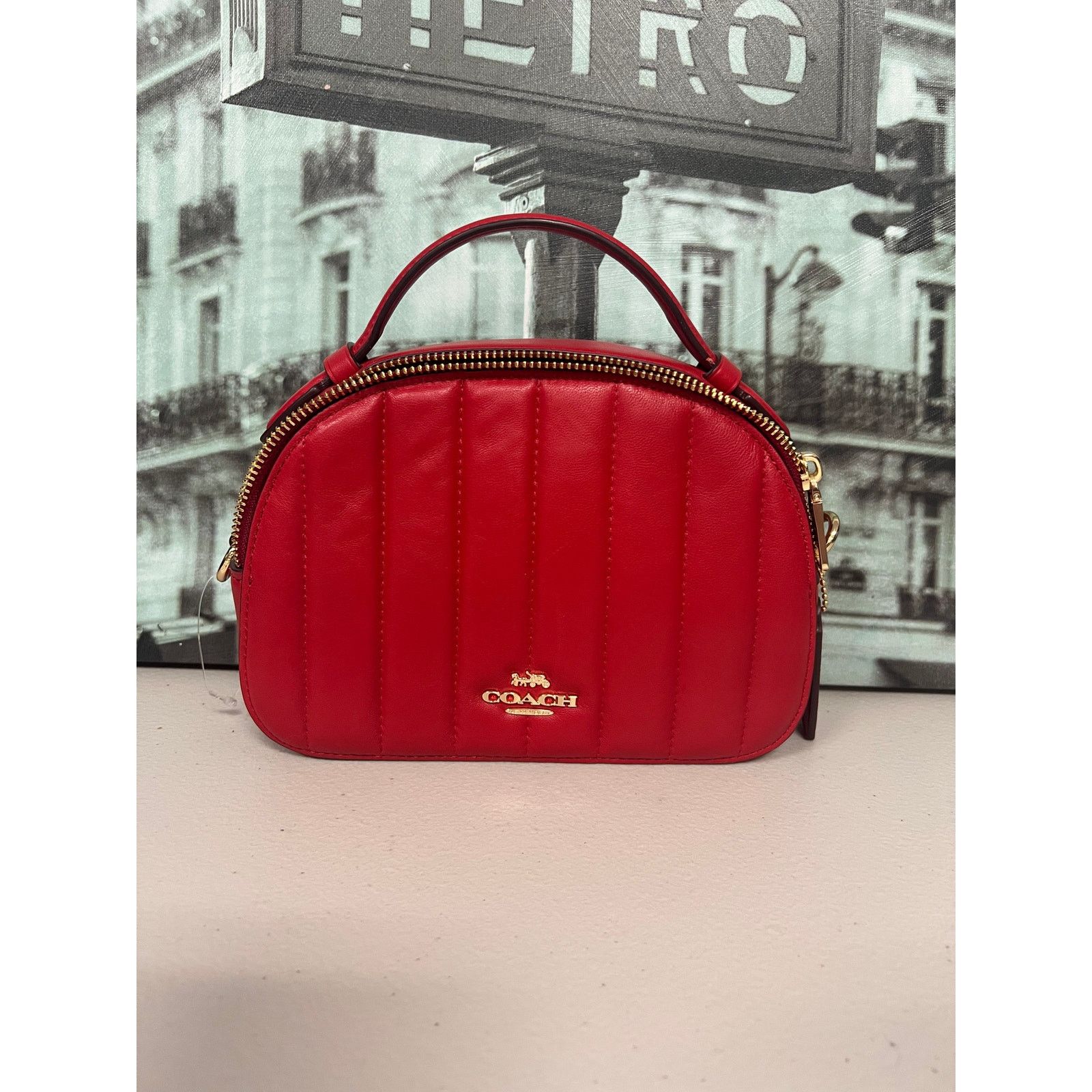 Coach Coach C7259 Serena Satchel With Linear Quilting Size ONE SIZE - 1 Thumbnail