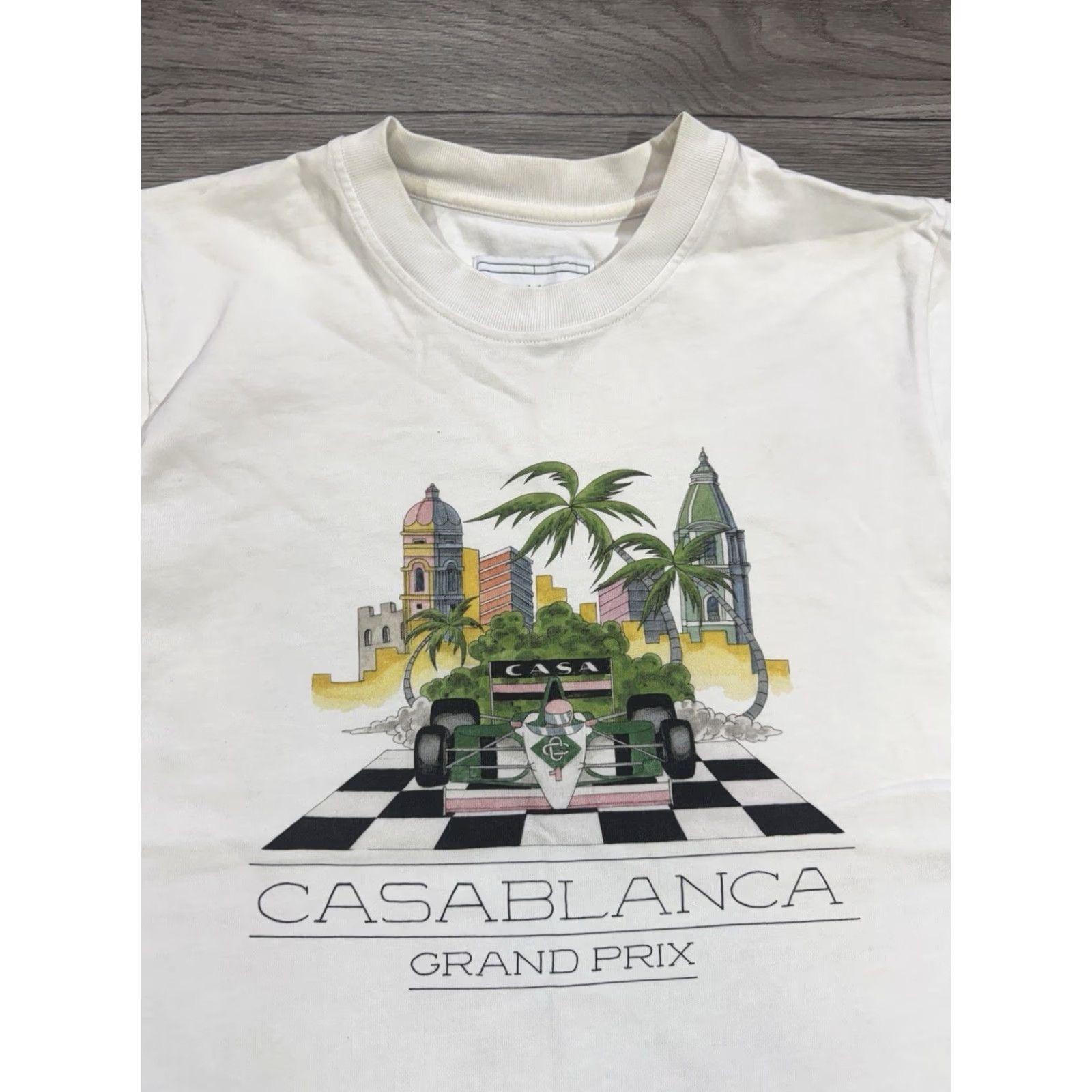 Casablanca Casablanca T-Shirt White Graphic Print Tee S Mens Short Sleeve Small XL? Size US S / EU 44-46 / 1 - 5 Thumbnail