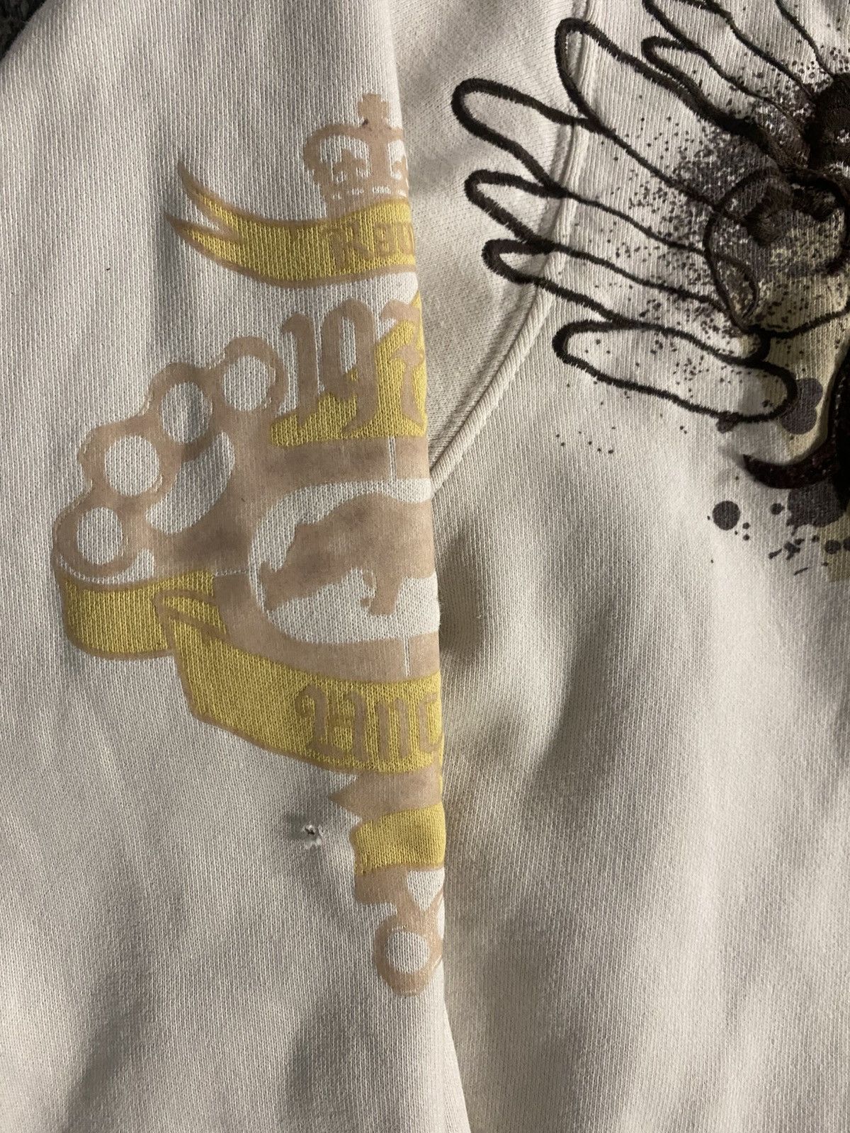 Ecko Unltd. × Marc Ecko Vintage Rare White Zip Hoodie Ecko Unltd / Mark Ecko 2000x Size US XL / EU 56 / 4 - 7 Thumbnail