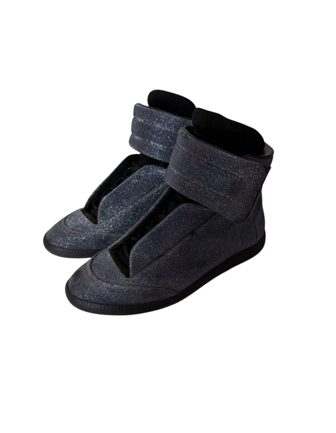 Maison Margiela Maison Margiela Future High Glitter Blu Scuro Size US 8 / EU 41 - 8 Thumbnail