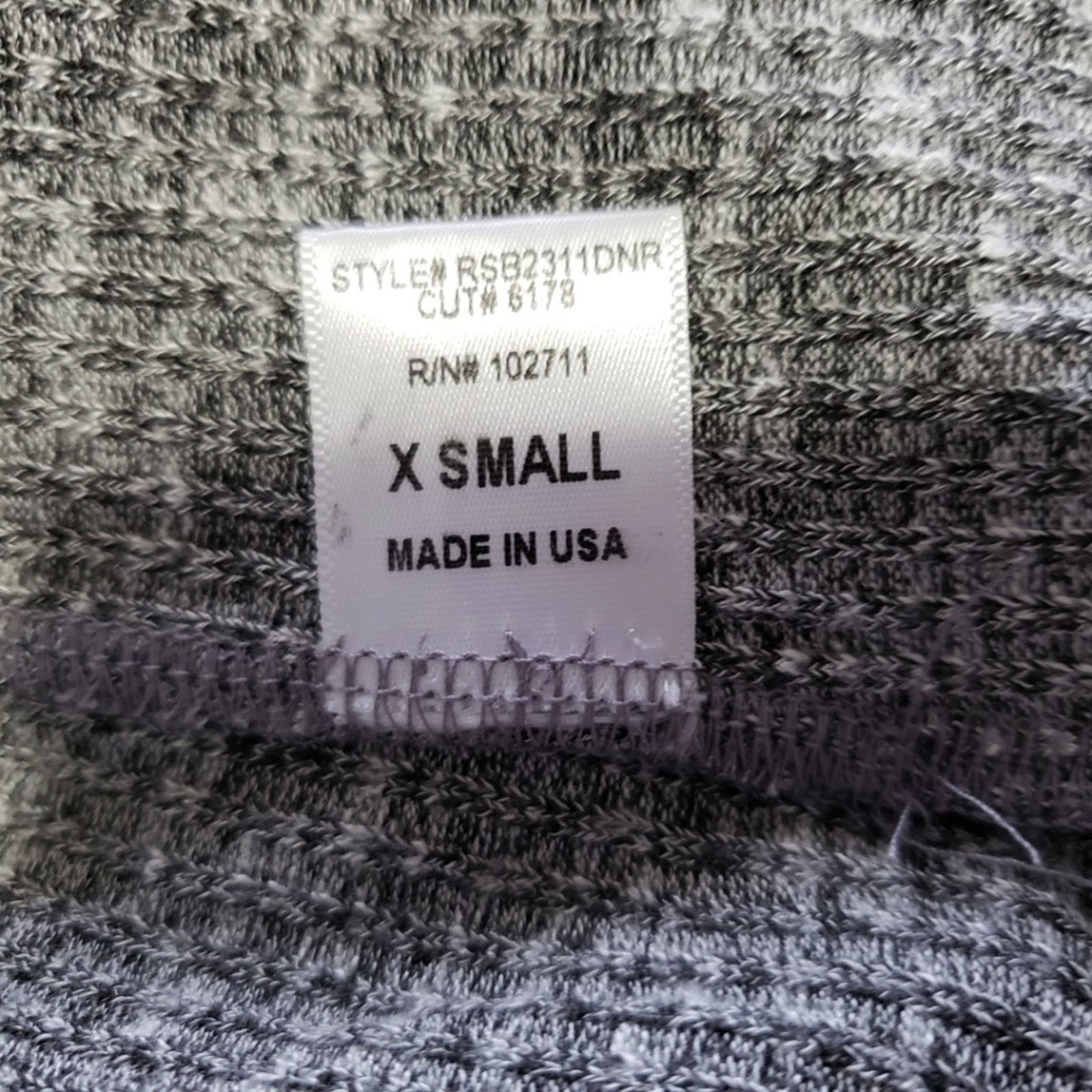 Designer Harlowe & Graham Grey Mock Open Back Knit Sweater XS Size XS / US 0-2 / IT 36-38 - 5 Thumbnail