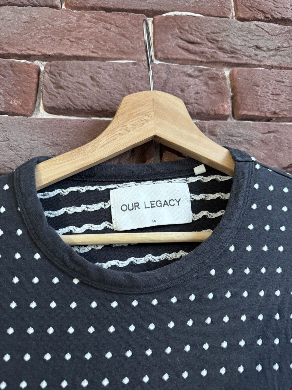 Our Legacy Our Legacy Polka Dot Navy White Longsleeve 44 S Rare Casual Size US S / EU 44-46 / 1 - 3 Thumbnail