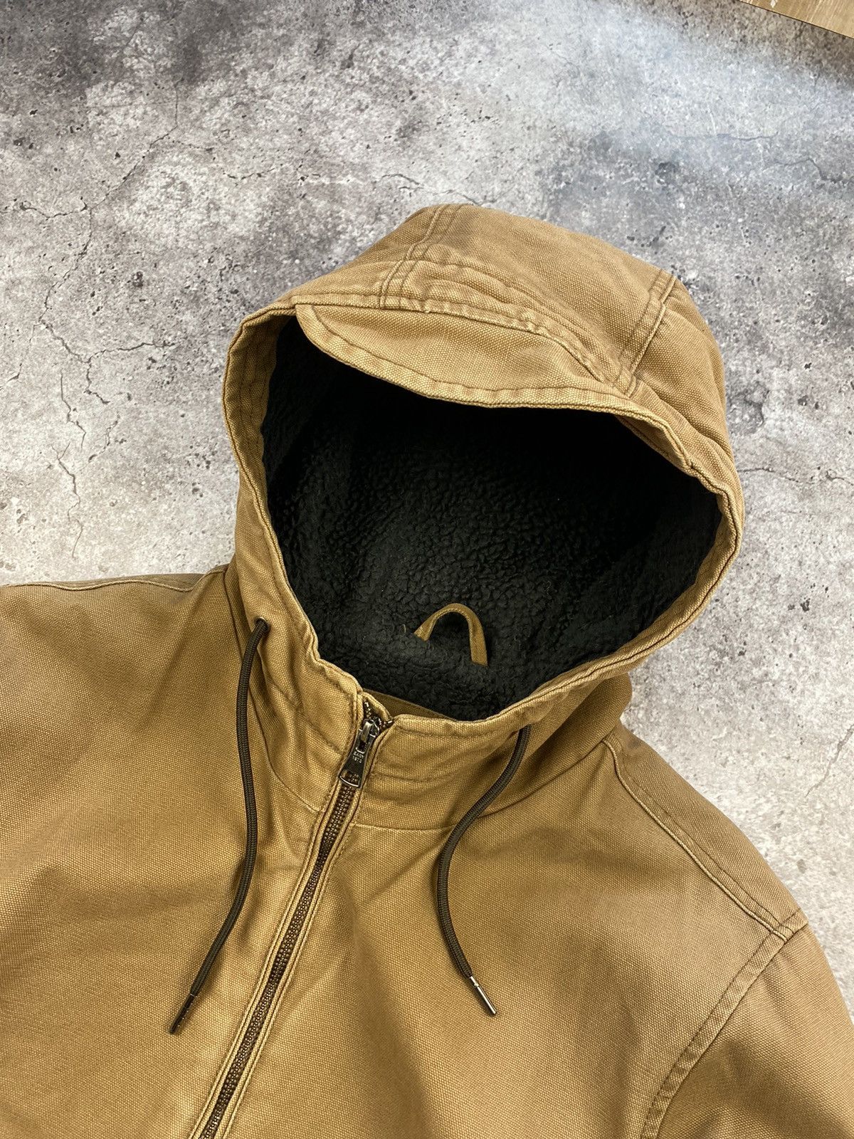 Carhartt × Vintage Faded Distressed Brown Vintage Carhartt Active Jacket STYLE Size US L / EU 52-54 / 3 - 3 Thumbnail
