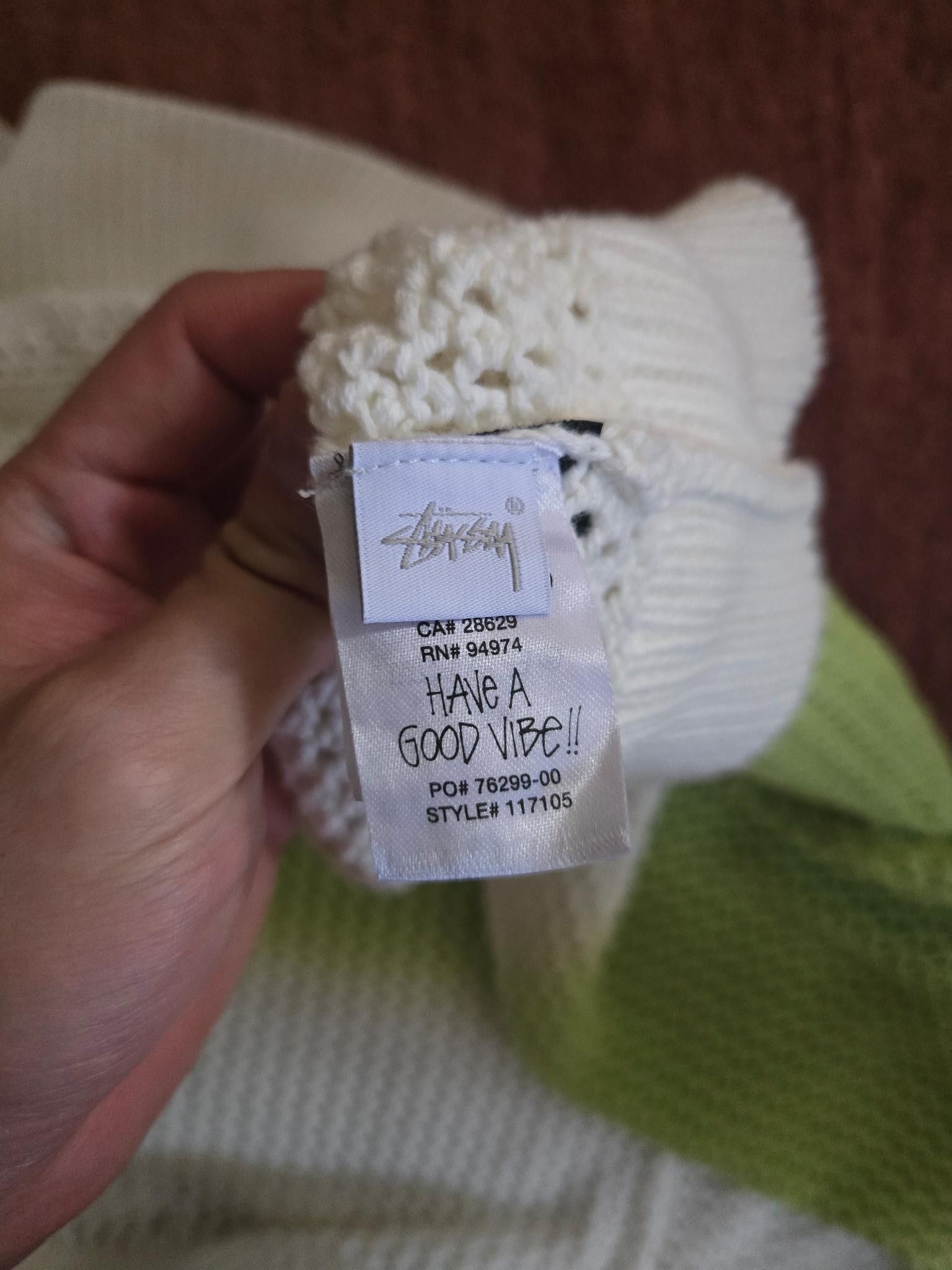 Stussy Stussy FW23 Pigment Dyed Loose Gauge Sweater Size US L / EU 52-54 / 3 - 5 Thumbnail