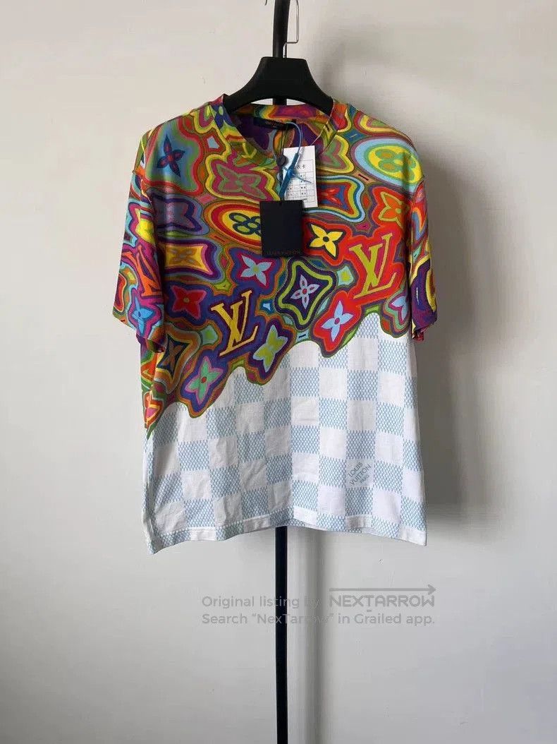 Louis Vuitton Louis Vuitton Abstract Print Short Sleeve T. Size US L / EU 52-54 / 3 - 1 Thumbnail
