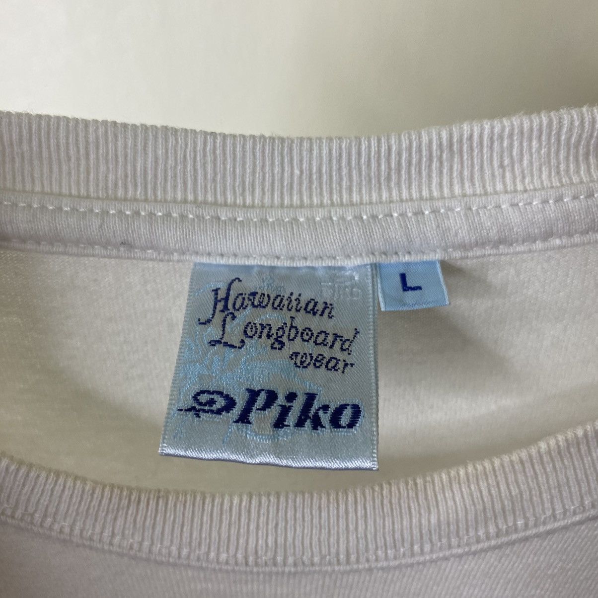Vintage Y2K Piko Surf Big Back Graphic T Shirt Surfing Style Size US M / EU 48-50 / 2 - 3 Thumbnail
