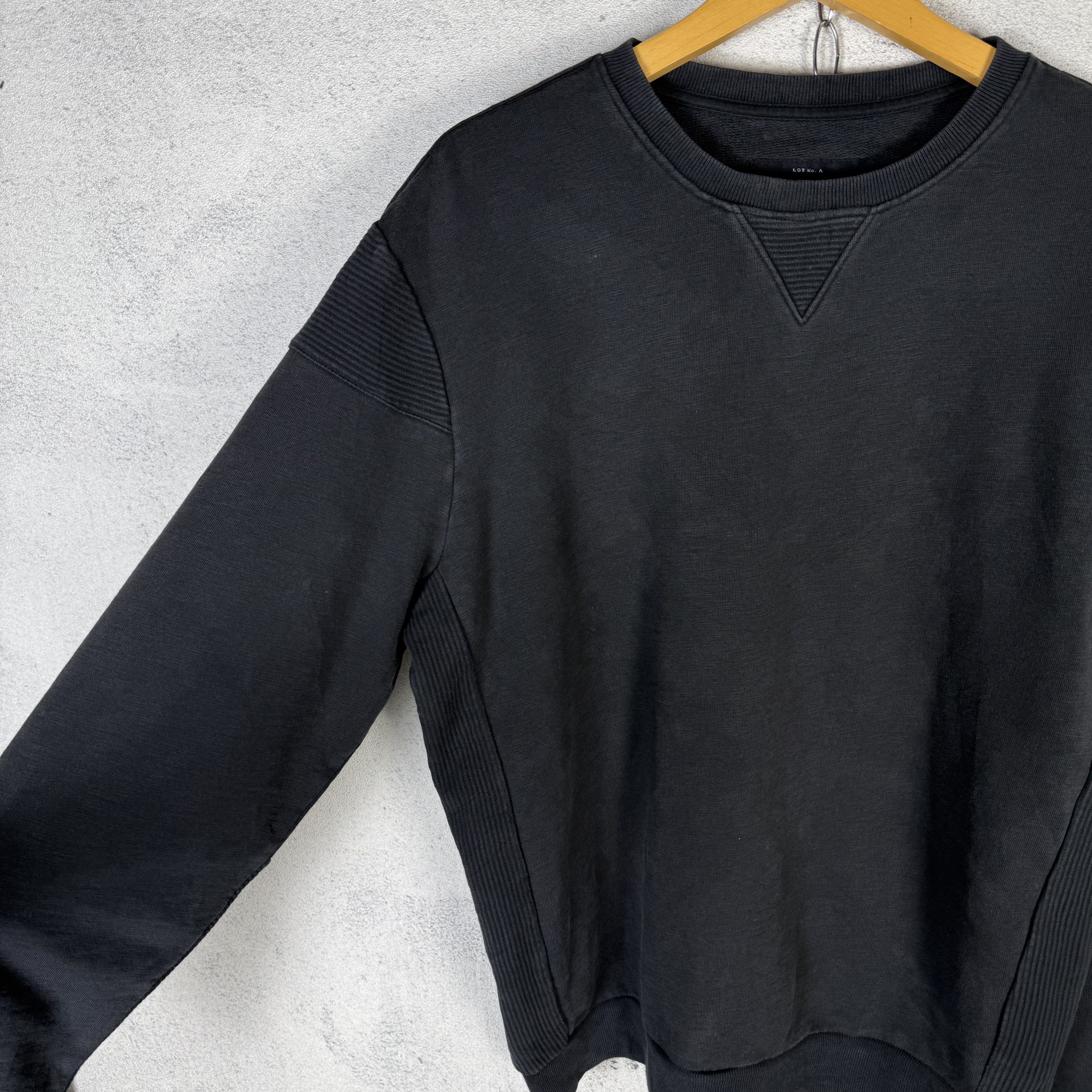 Allsaints Allsaints Washed Sweatshirt Crewneck Size US L / EU 52-54 / 3 - 3 Thumbnail