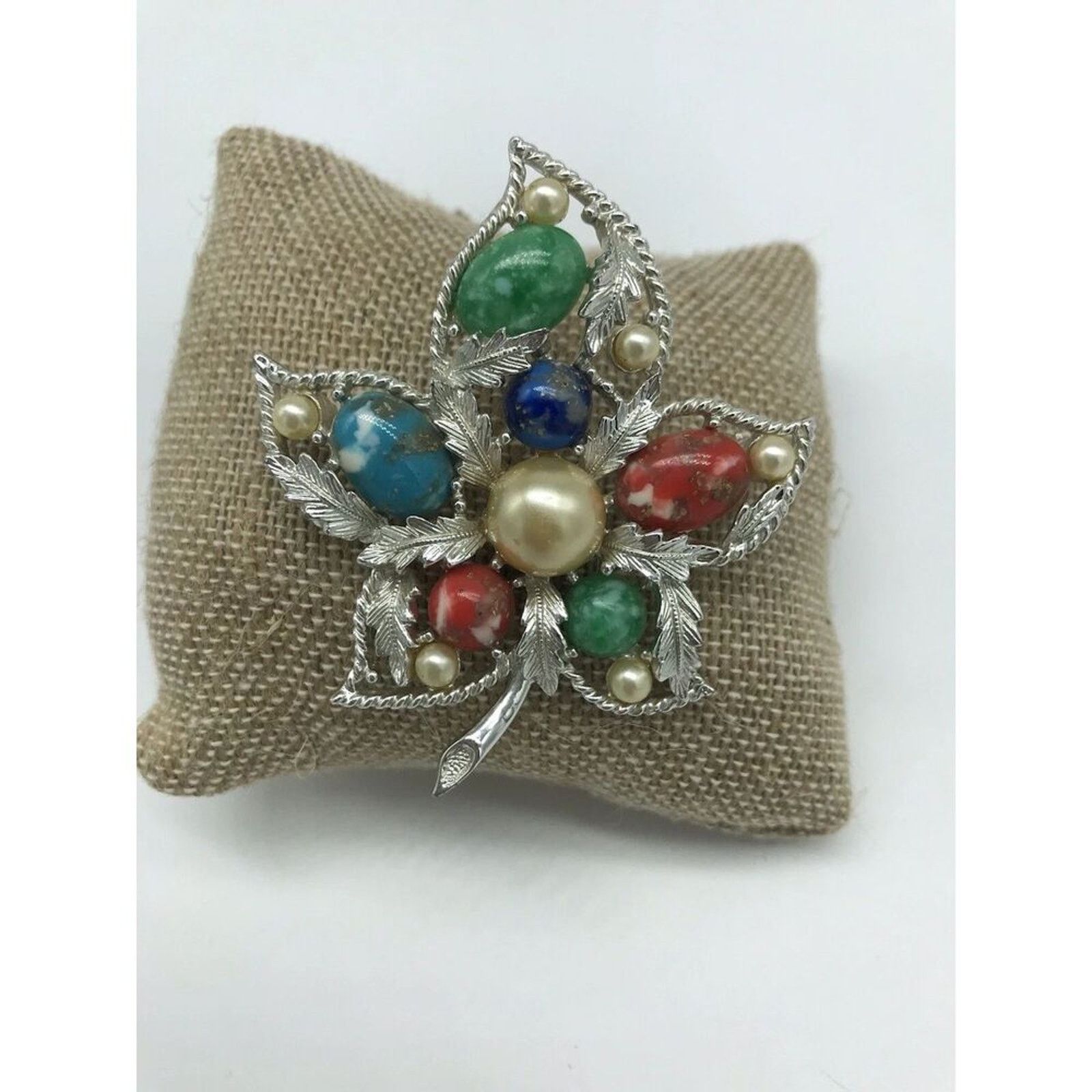 Other Sarah Coventry Leaf Brooch 1967 Fantasy Collection Size ONE SIZE - 2 Thumbnail
