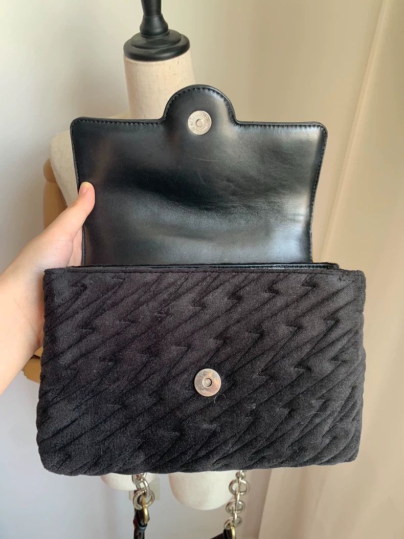 Vivienne Westwood Vivienne Westwood Saturn black velvet lightning flip cover Size ONE SIZE - 7 Thumbnail