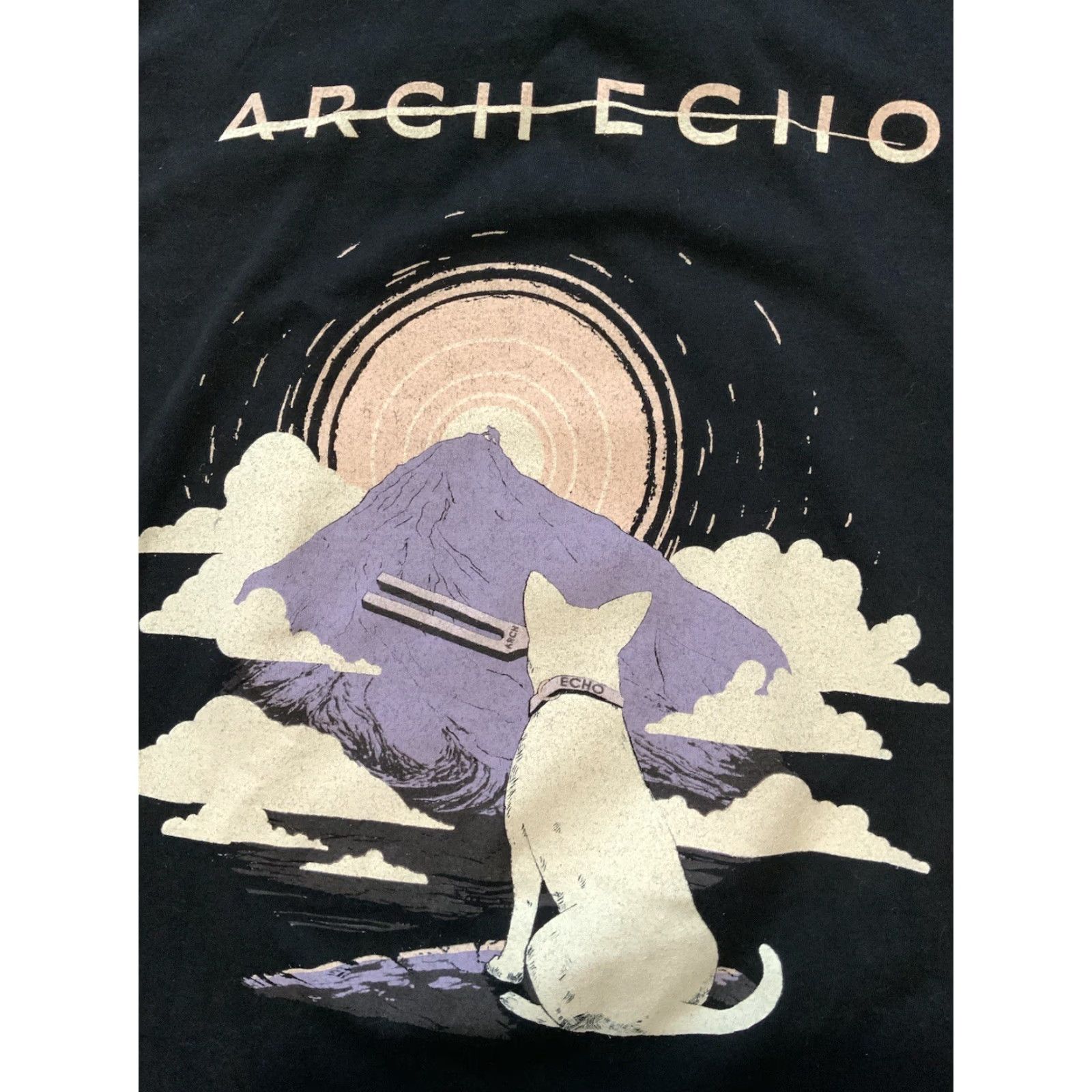 Vintage VINTAGE Arch Echo Final Pitch 2023 Progressive Metal Rock Band Merch Graphic T-Shirt SM Size US S / EU 44-46 / 1 - 5 Thumbnail